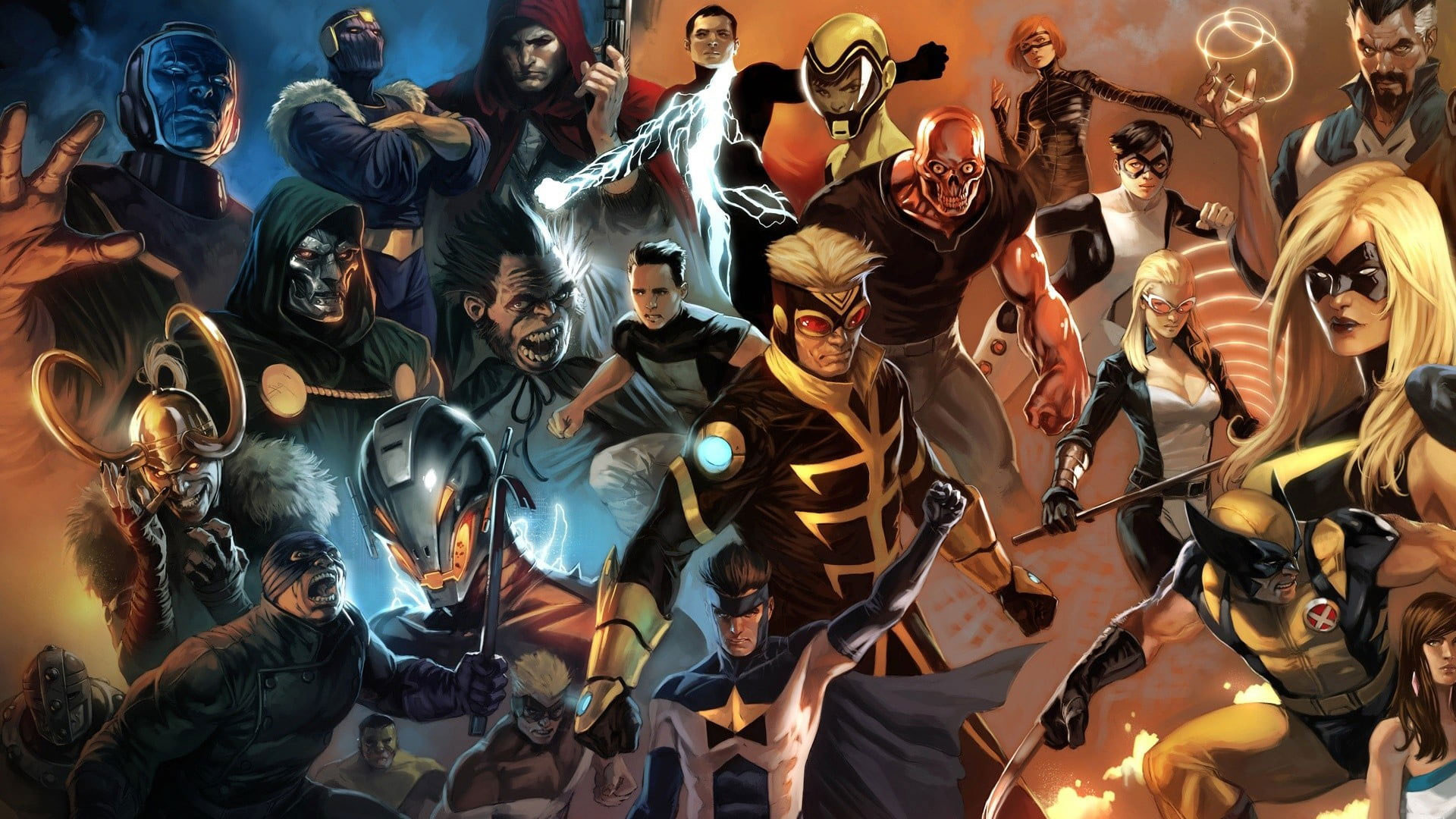 Marvel Universe 1920X1080 Wallpapers