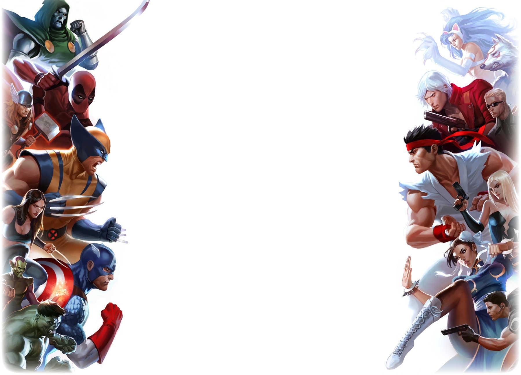 Marvel Vs Capcom Wallpapers