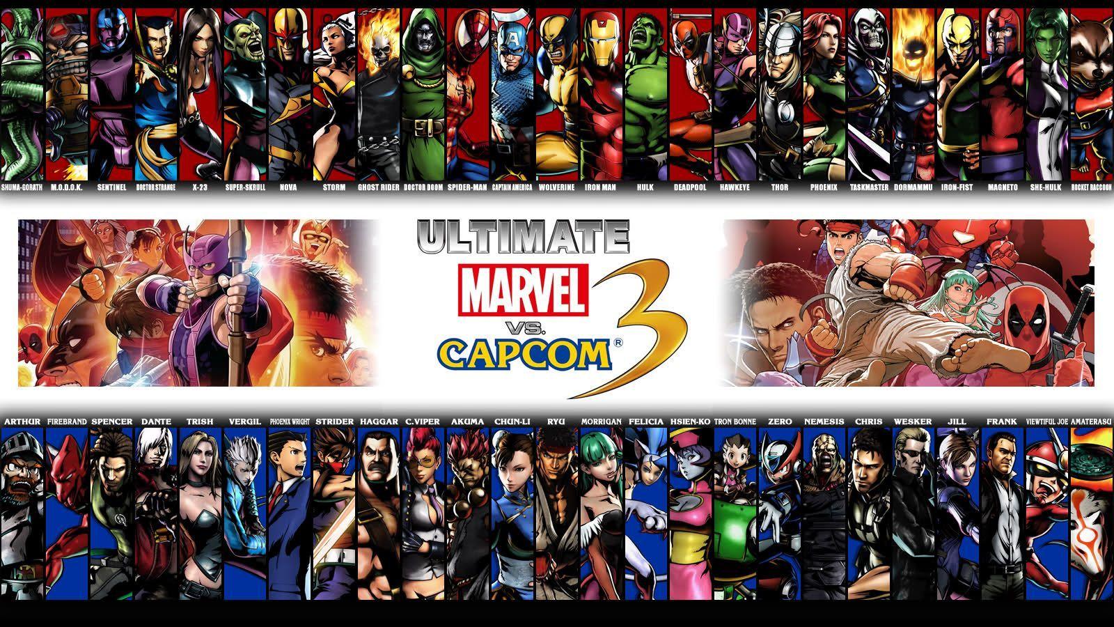 Marvel Vs. Capcom Wallpapers