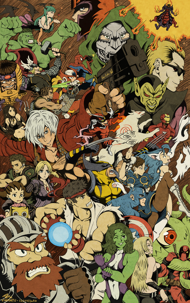 Marvel Vs. Capcom Wallpapers