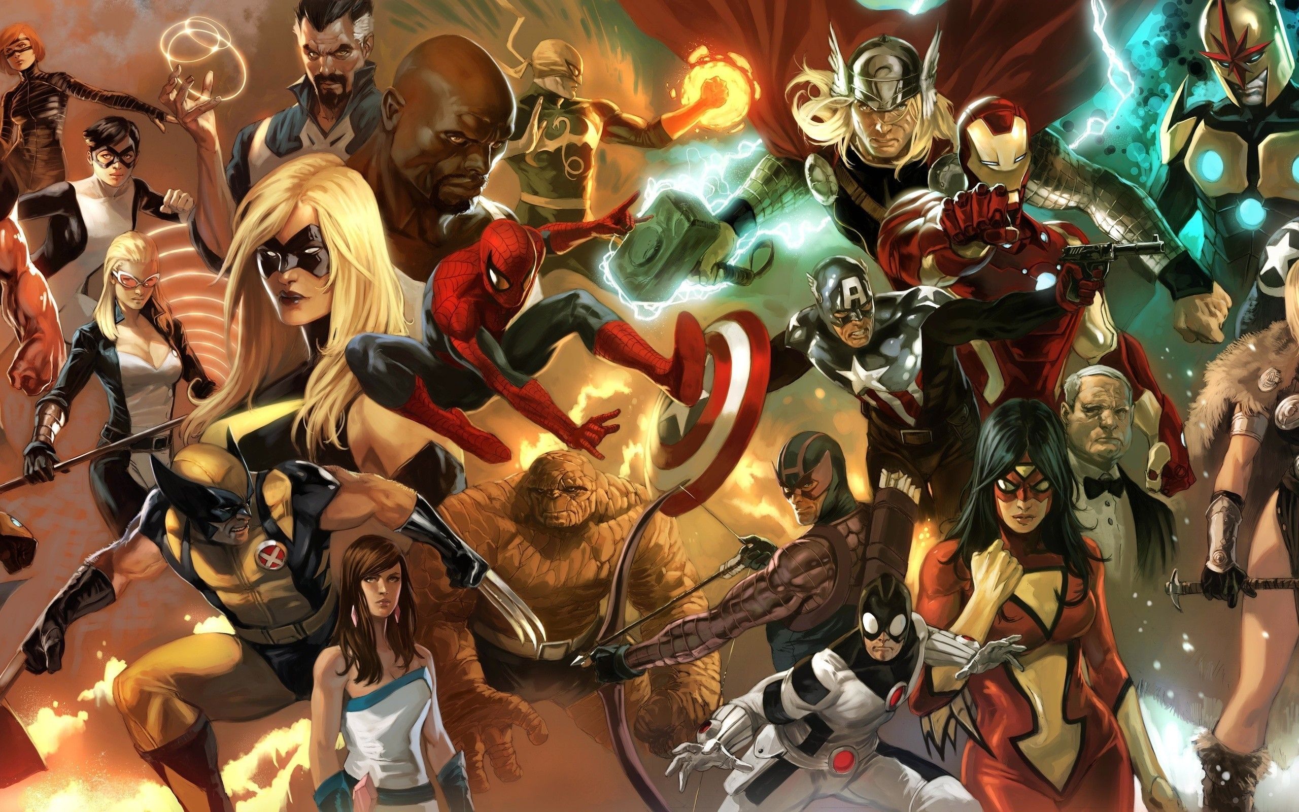 Marvel Women Wallpapers