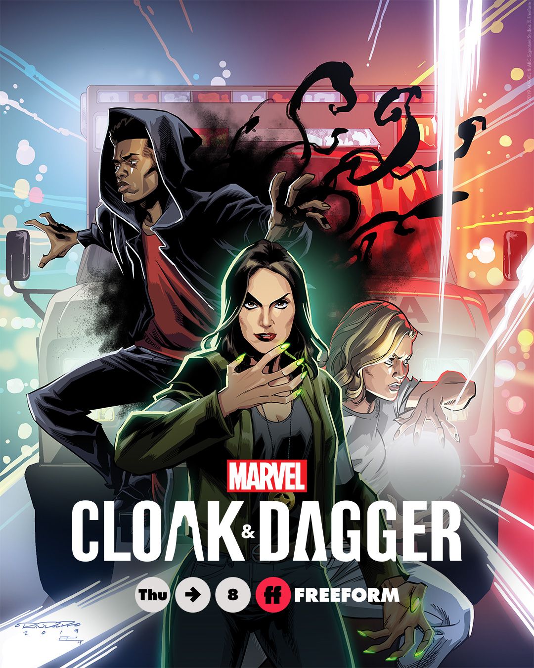 Marvels Cloak And Dagger Tv Show Poster Wallpapers