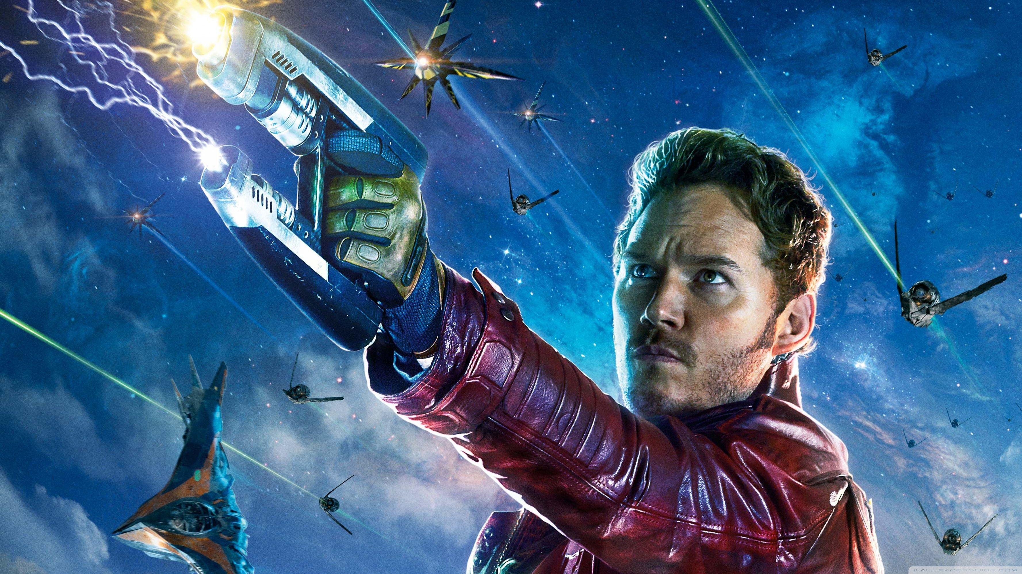 MarvelвЂ™s Guardians of the Galaxy Star Lord Wallpapers