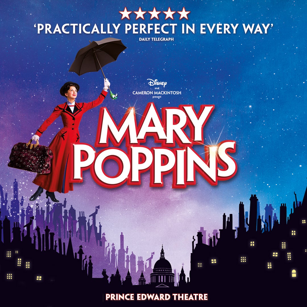 Mary Poppins Broadway Poster Wallpapers