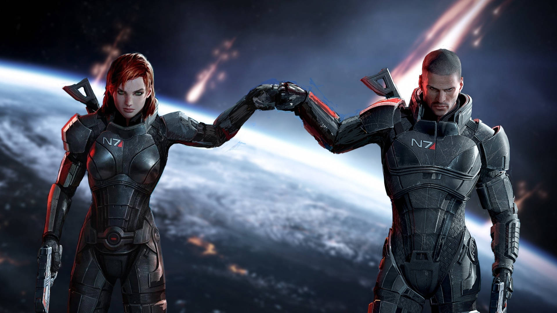 Mass Effect Shepard Wallpapers