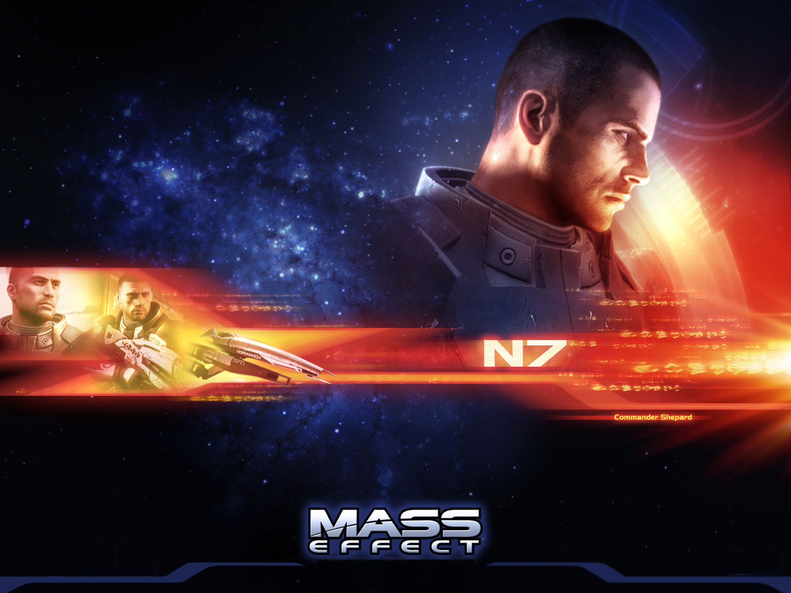 Mass Effect Shepard Wallpapers