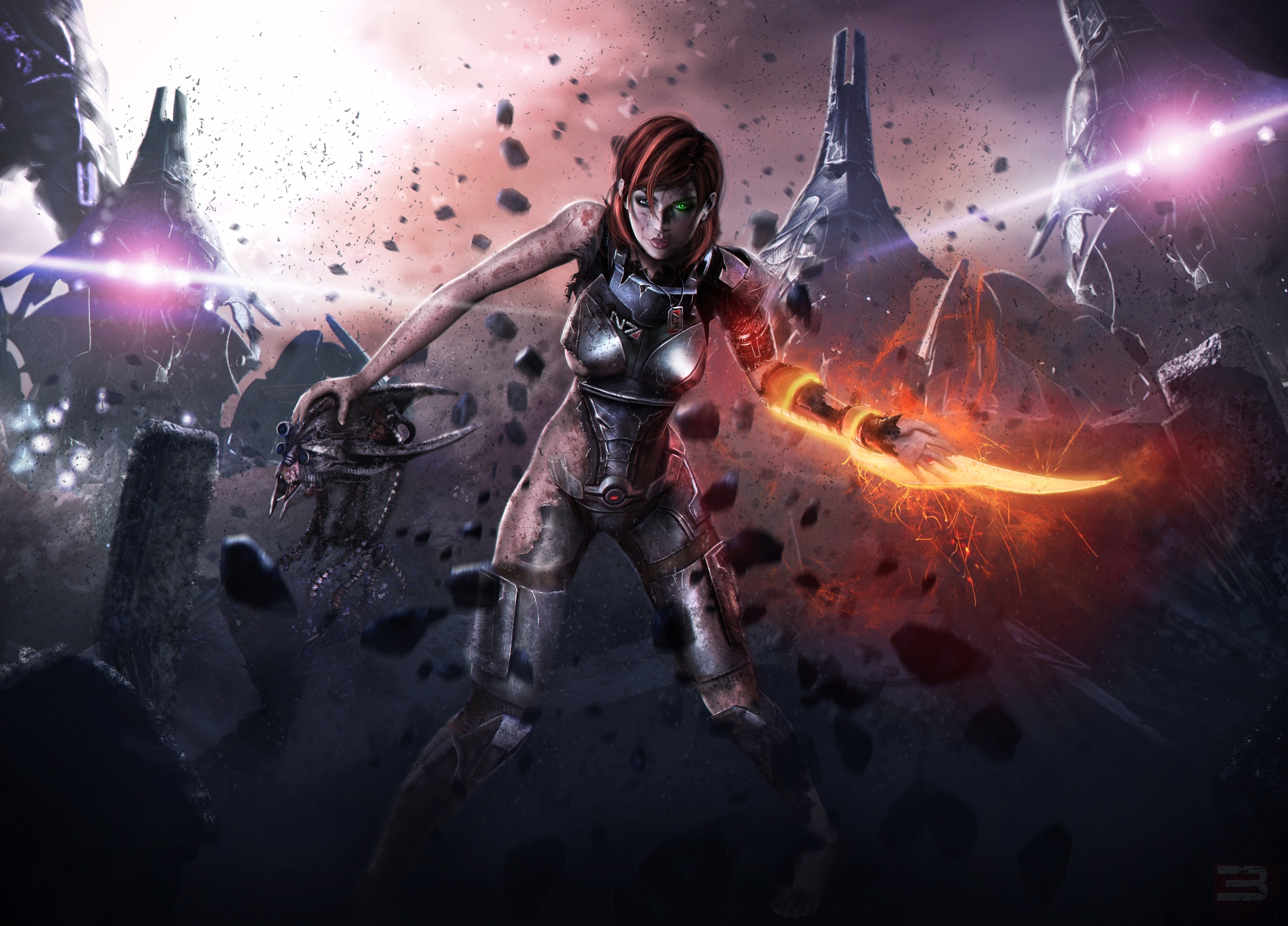 Mass Effect Shepard Wallpapers