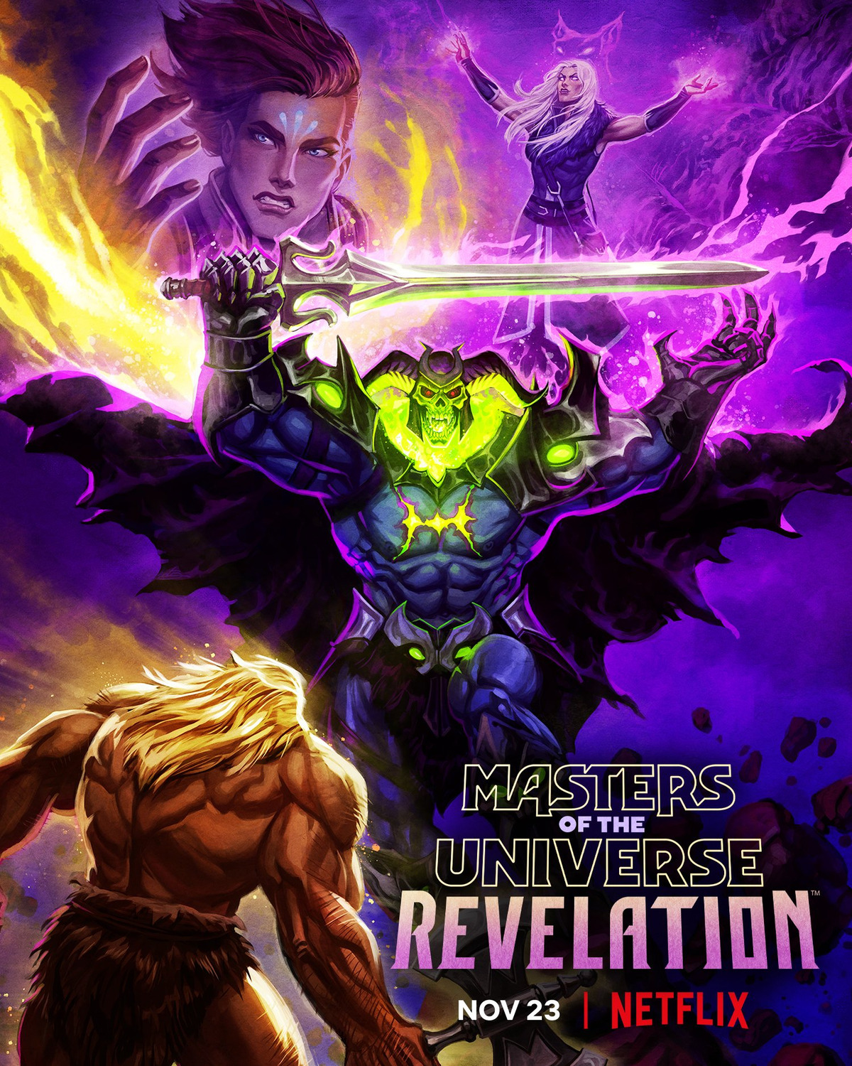 Masters Of The Universe Revelation Netflix Wallpapers