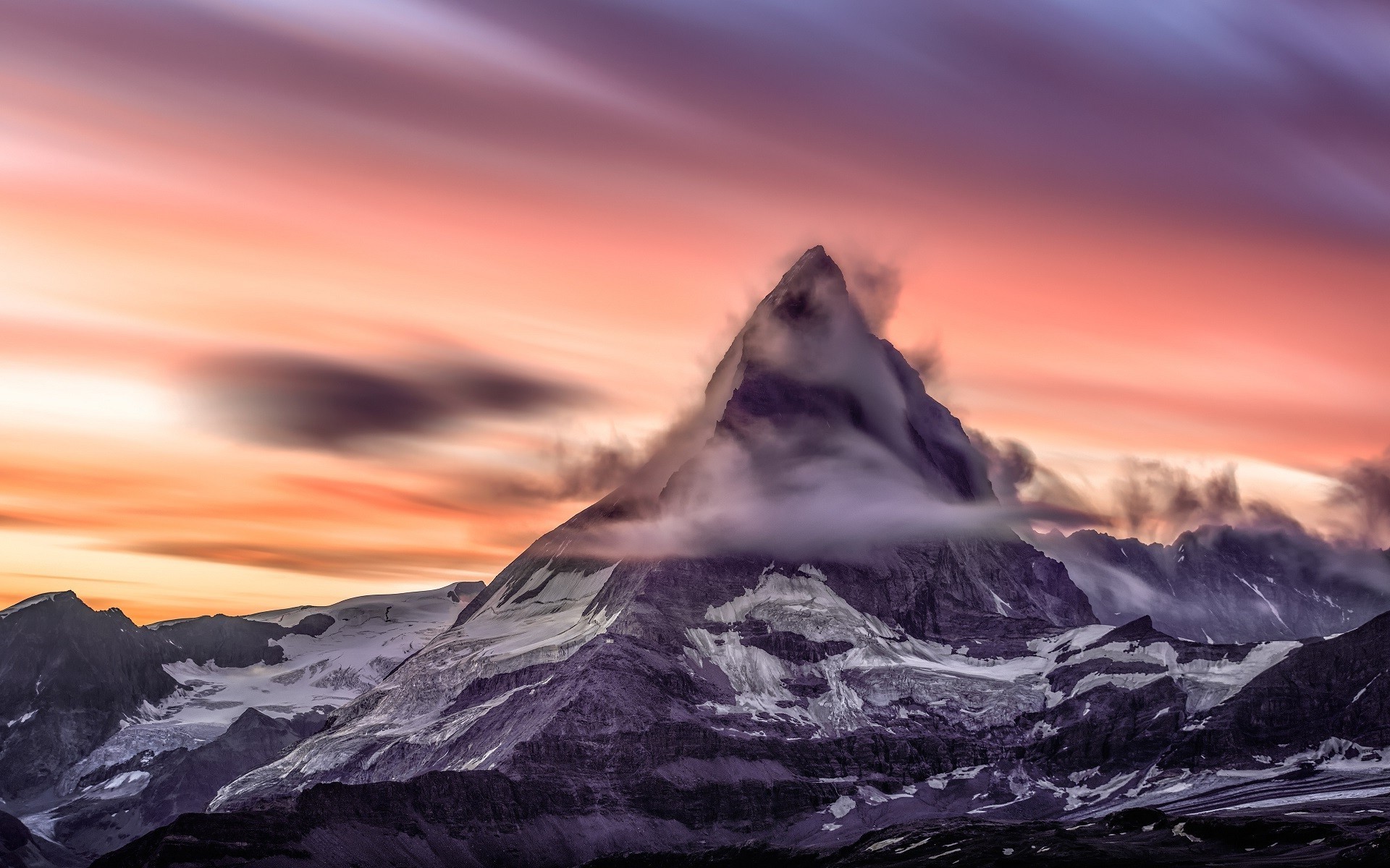 Matterhorn Hd Mountain Alps Wallpapers