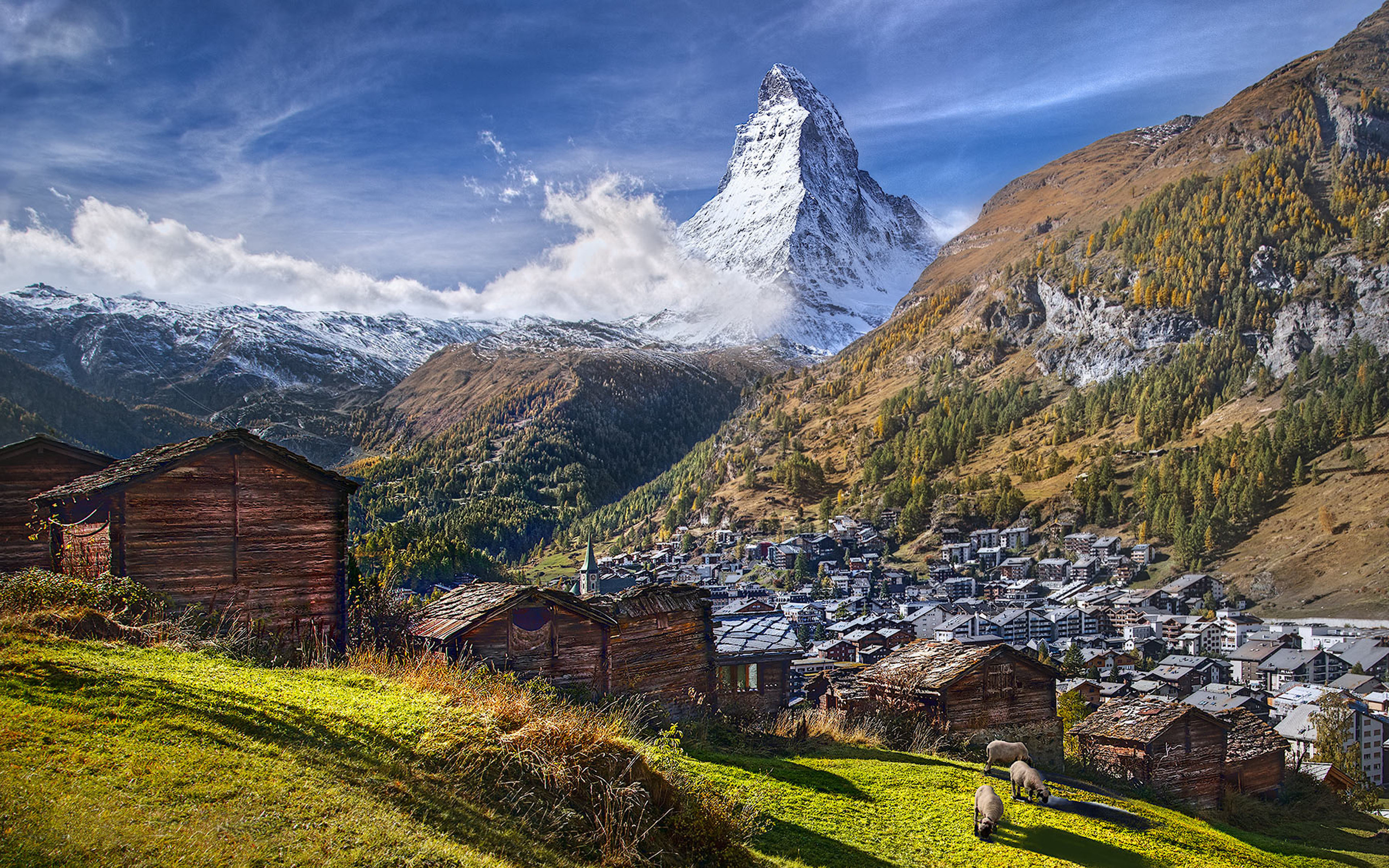 Matterhorn Hd Mountain Alps Wallpapers