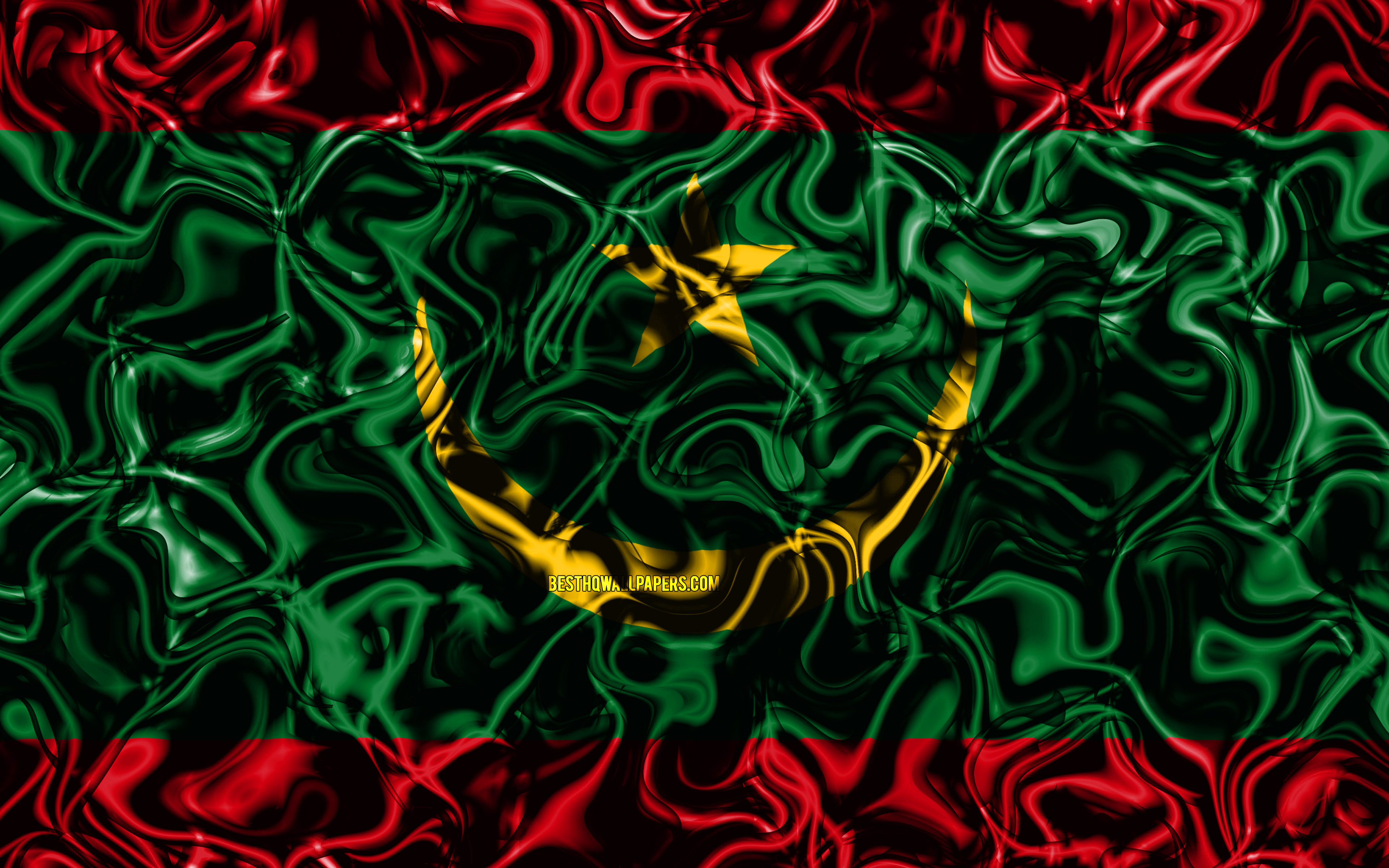 Mauritania Flag Wallpapers