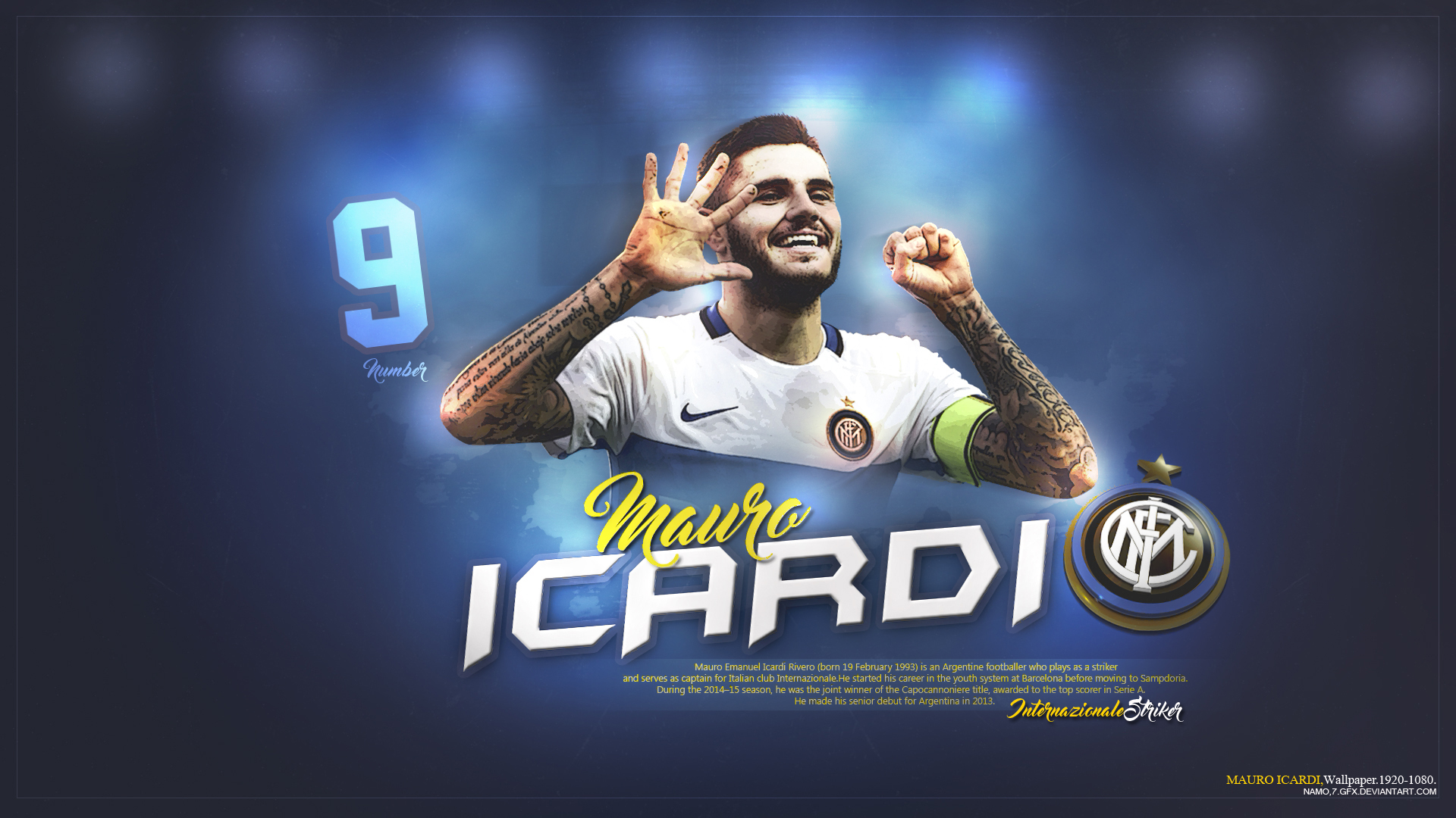 Mauro Icardi Argentina Footballer Wallpapers