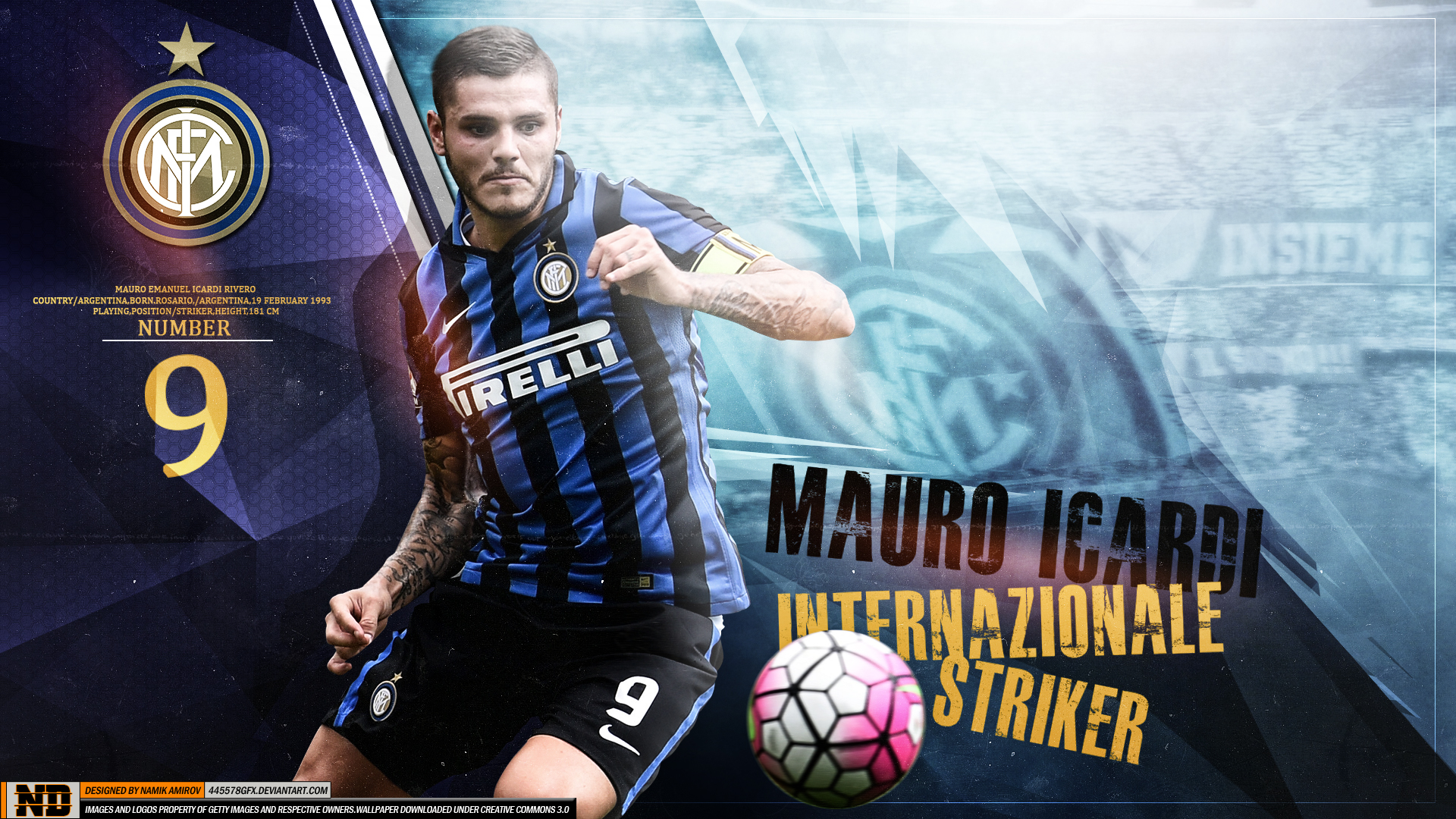 Mauro Icardi Argentina Footballer Wallpapers