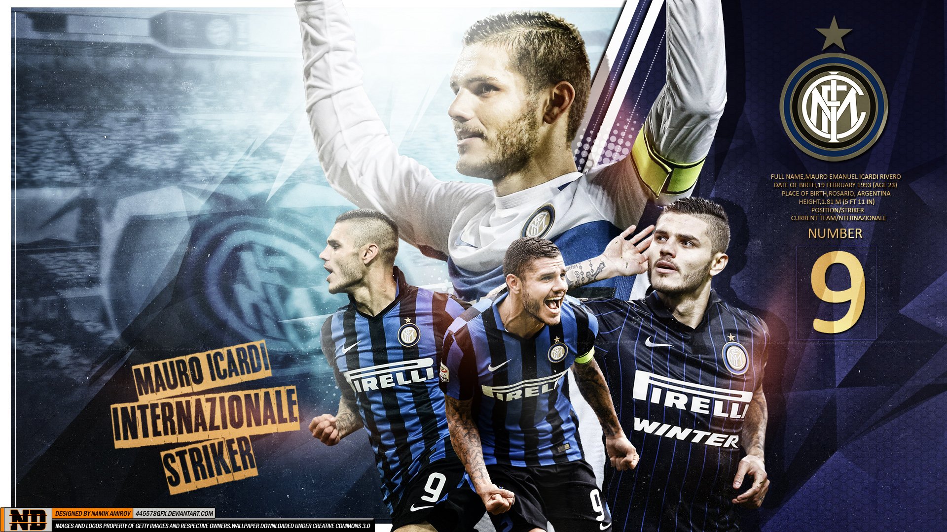 Mauro Icardi Argentina Footballer Wallpapers