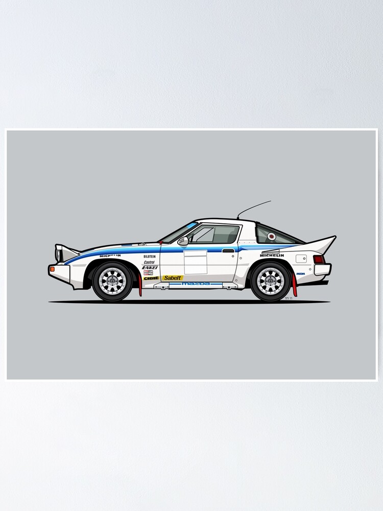 Mazda Rx 7 Evo Group B 1985 Wallpapers