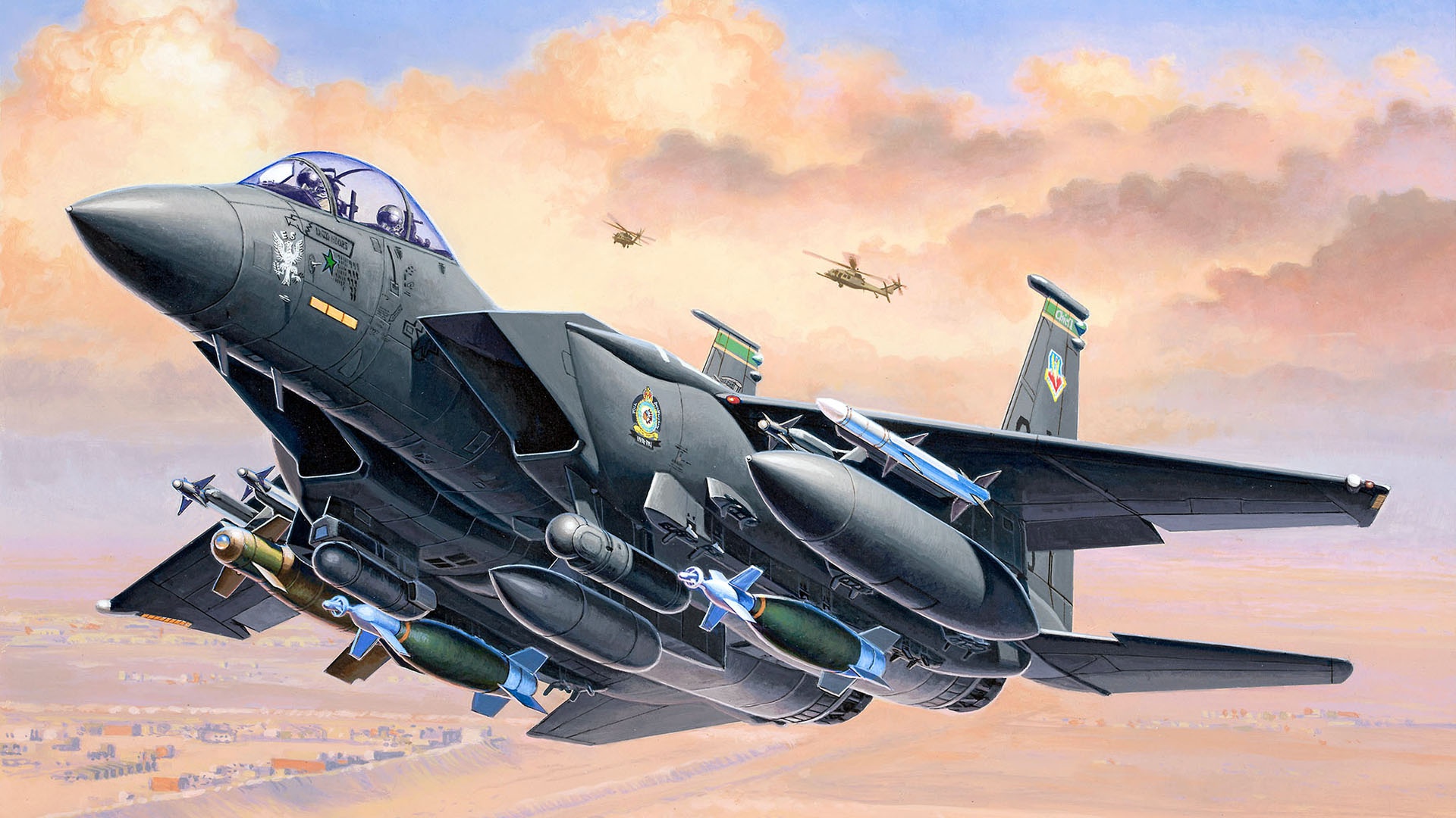 Mcdonnell Douglas F-15E Strike Eagle Wallpapers