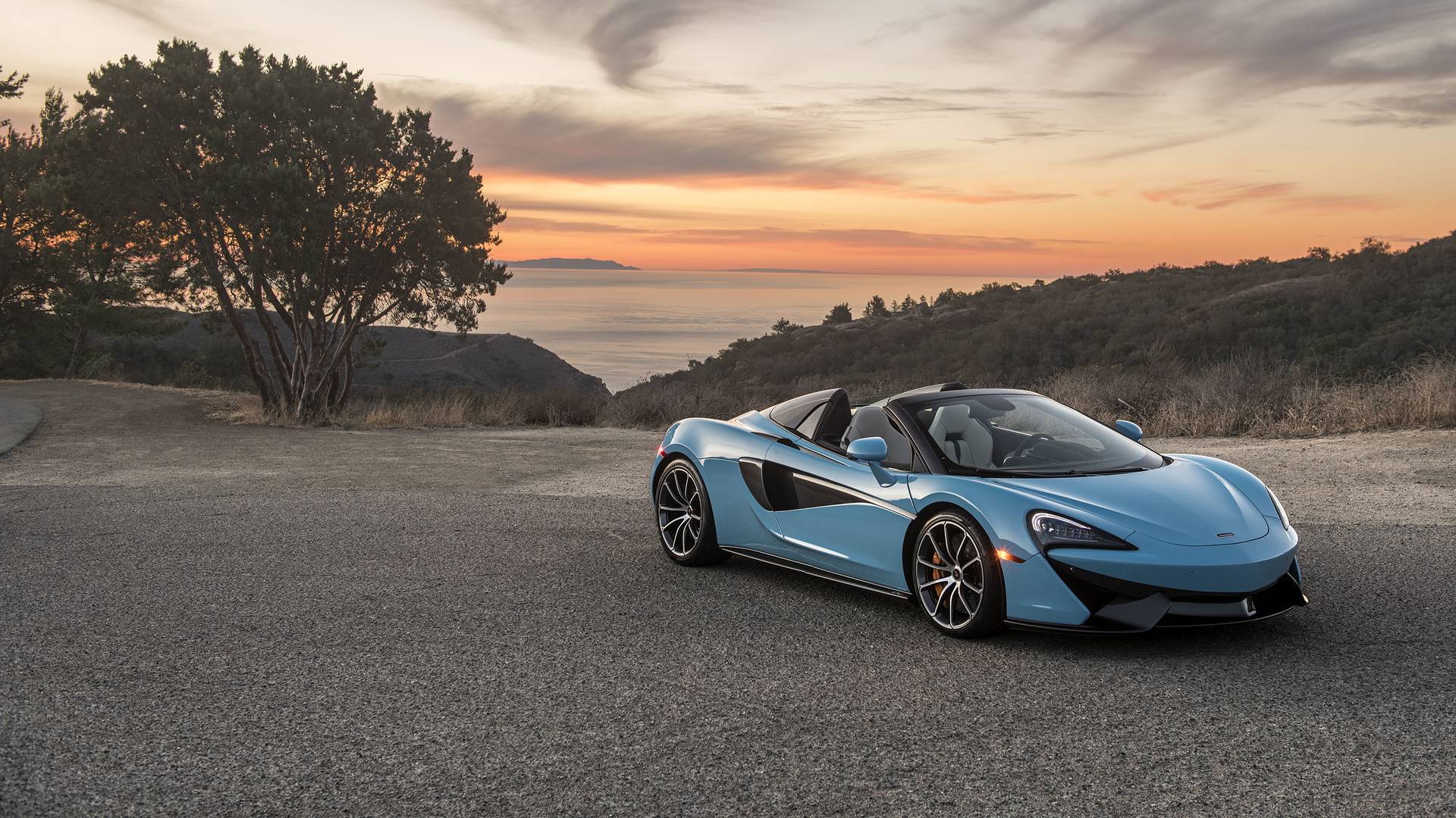 Mclaren 570S Spider 2018 Wallpapers