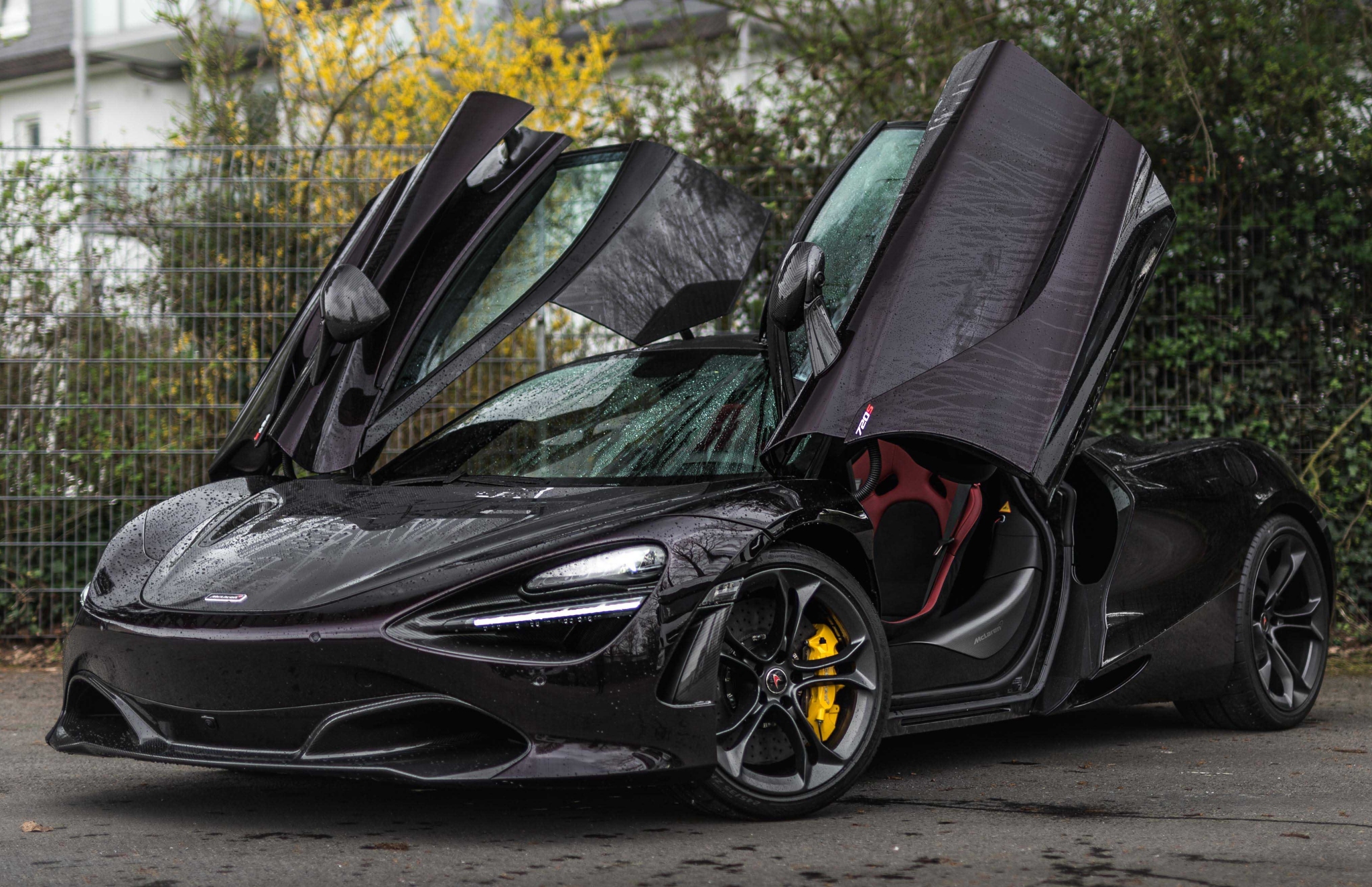 Mclaren Doors Up Modified Exhausts Wallpapers