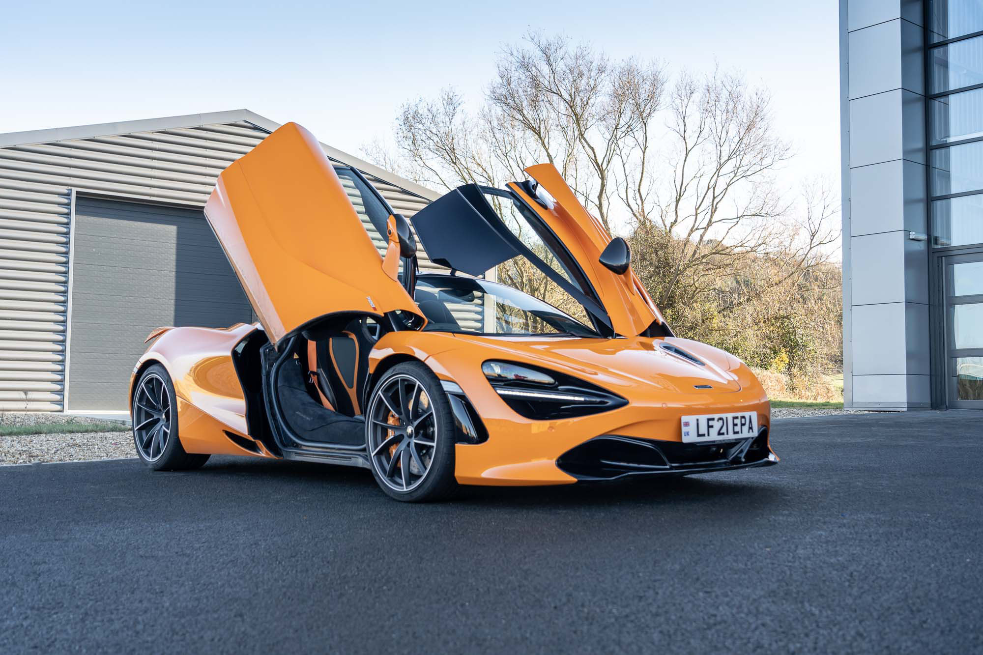 Mclaren Doors Up Modified Exhausts Wallpapers