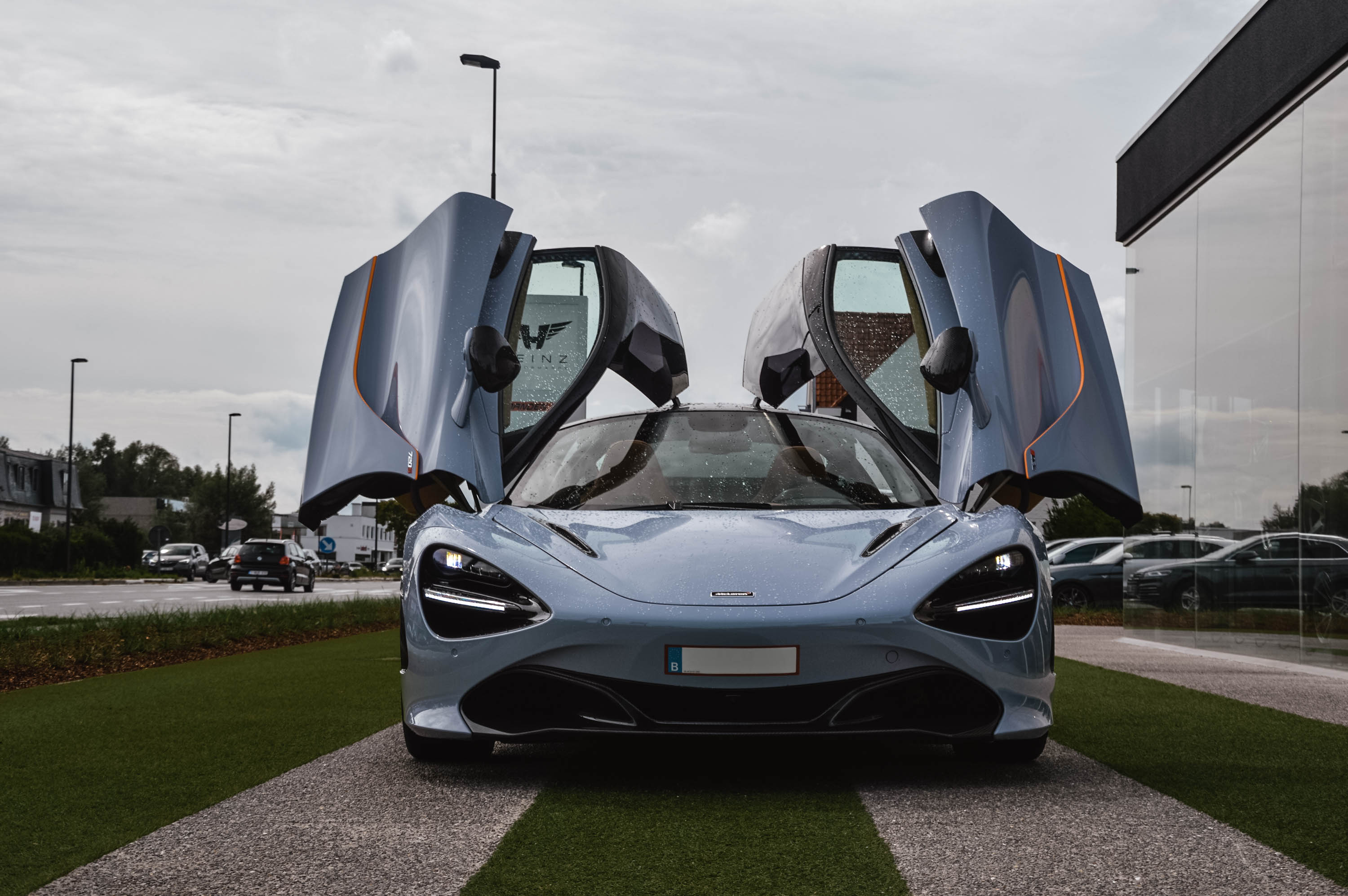 Mclaren Doors Up Modified Exhausts Wallpapers