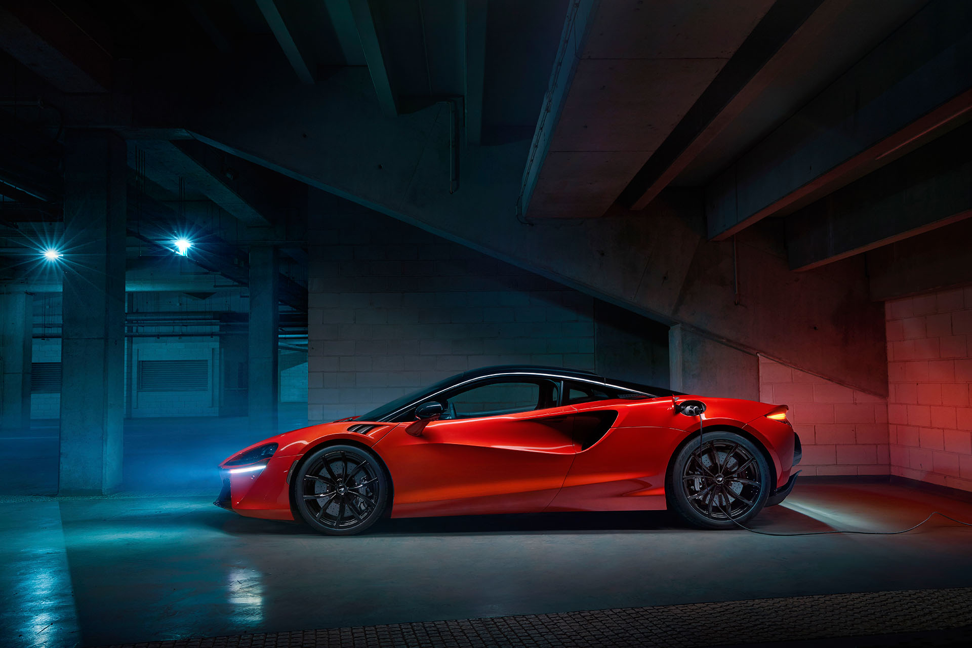 Mclaren Doors Up Modified Exhausts Wallpapers