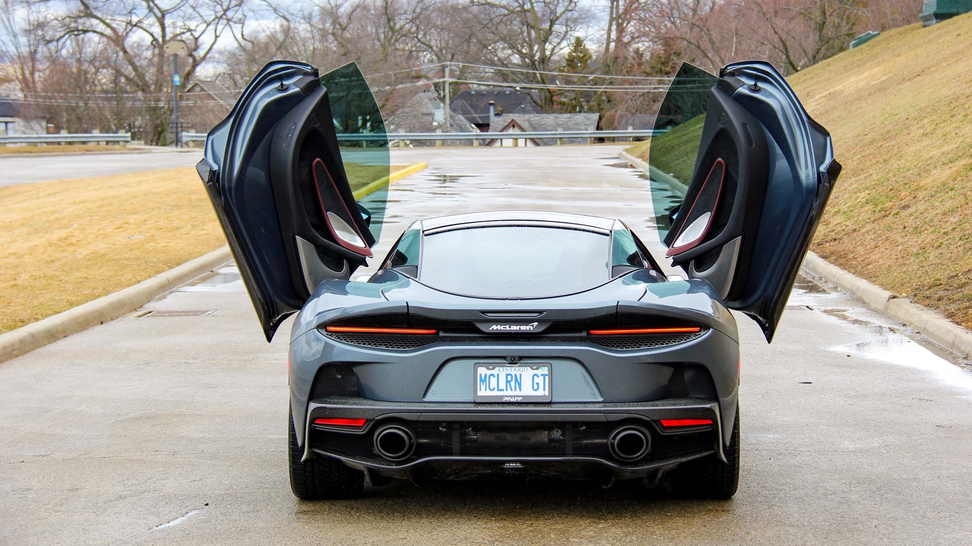 Mclaren Doors Up Modified Exhausts Wallpapers