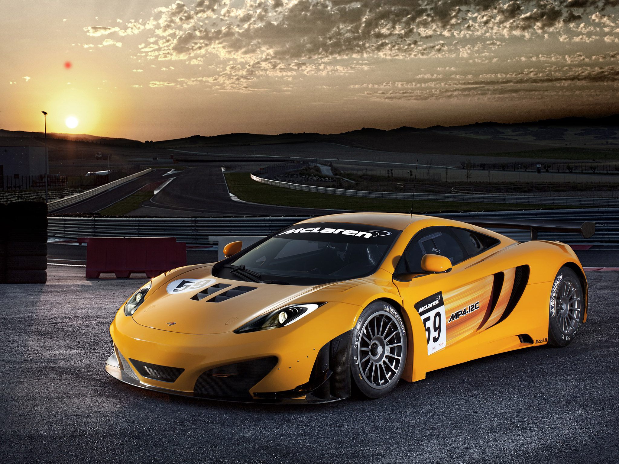 Mclaren Mp4-12C Gt3 Wallpapers