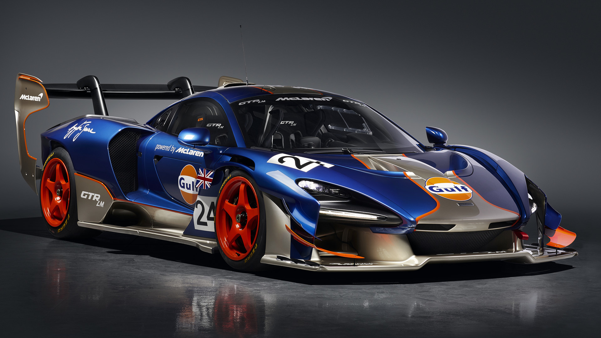 Mclaren Senna Gtr Lm 825/1 Ueno Clinic Wallpapers