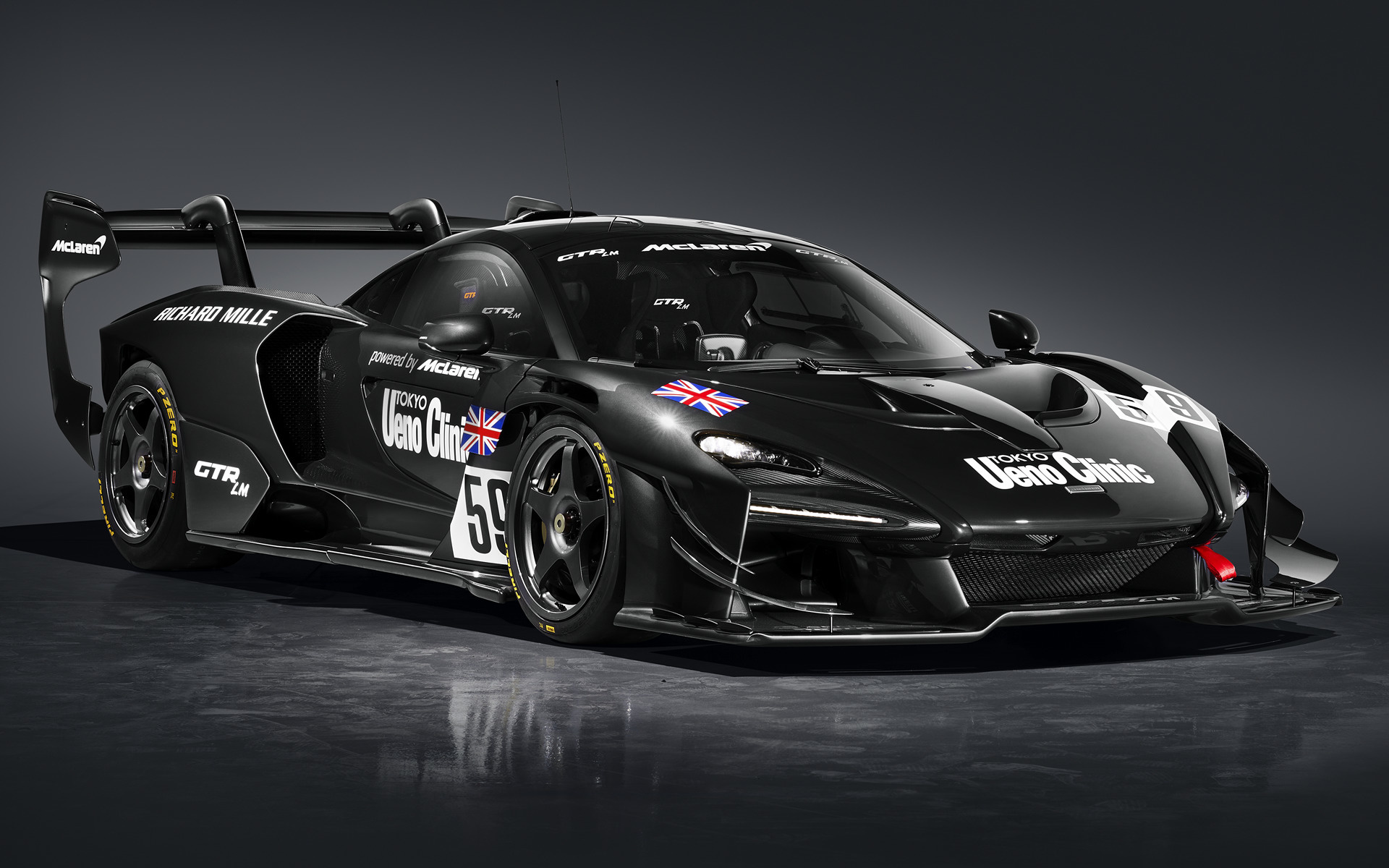 Mclaren Senna Gtr Lm 825/1 Ueno Clinic Wallpapers