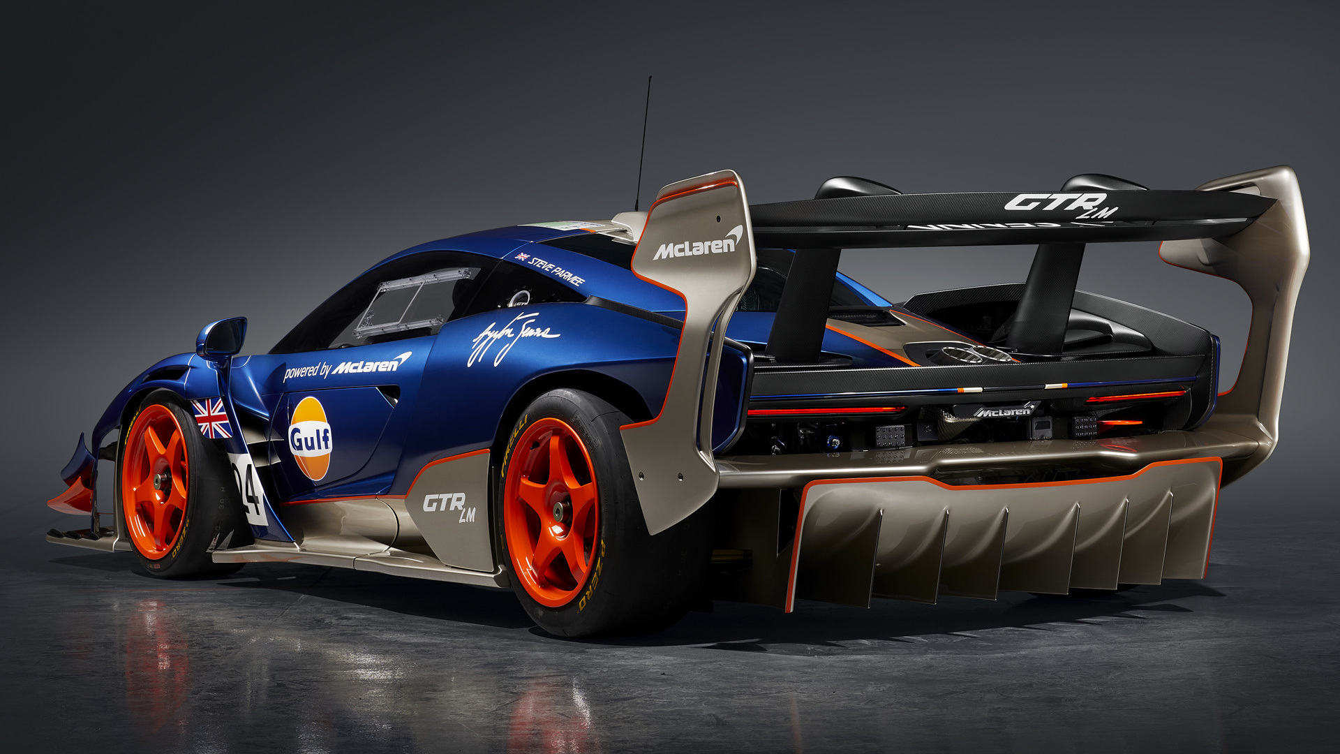 Mclaren Senna Gtr Lm 825/2 Gulf Wallpapers