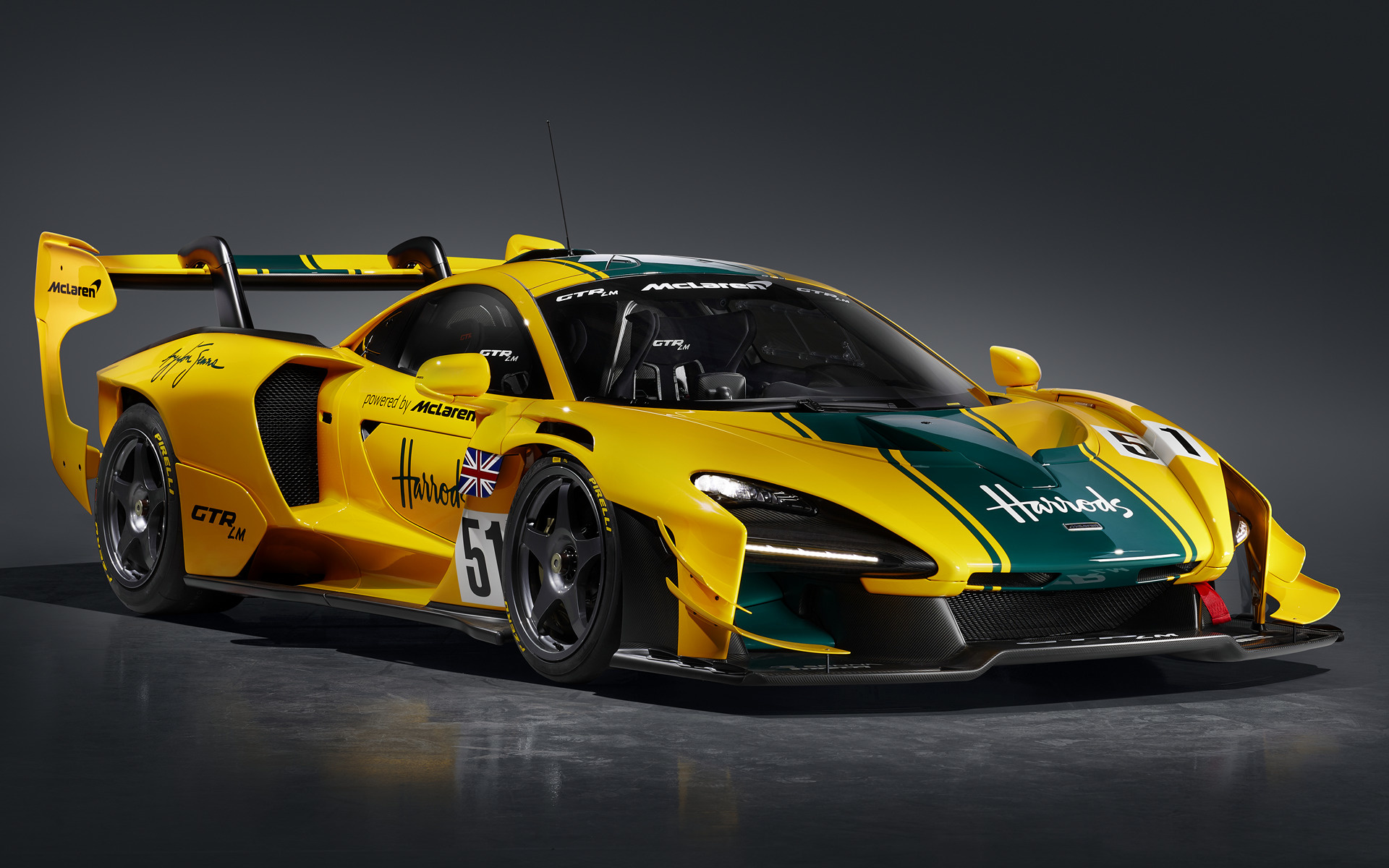 Mclaren Senna Gtr Lm 825/2 Gulf Wallpapers