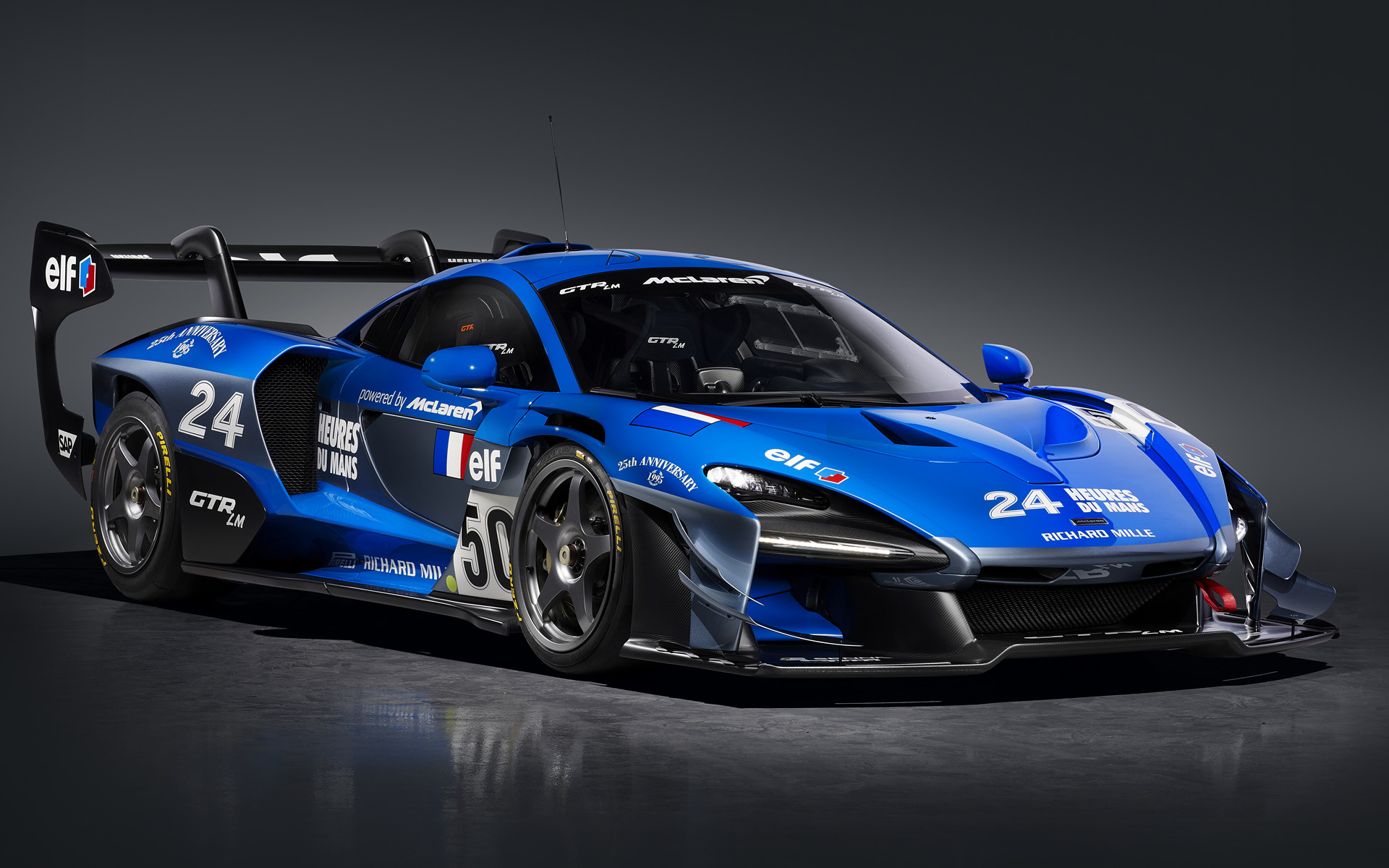 Mclaren Senna Gtr Lm 825/6 Harrods Wallpapers