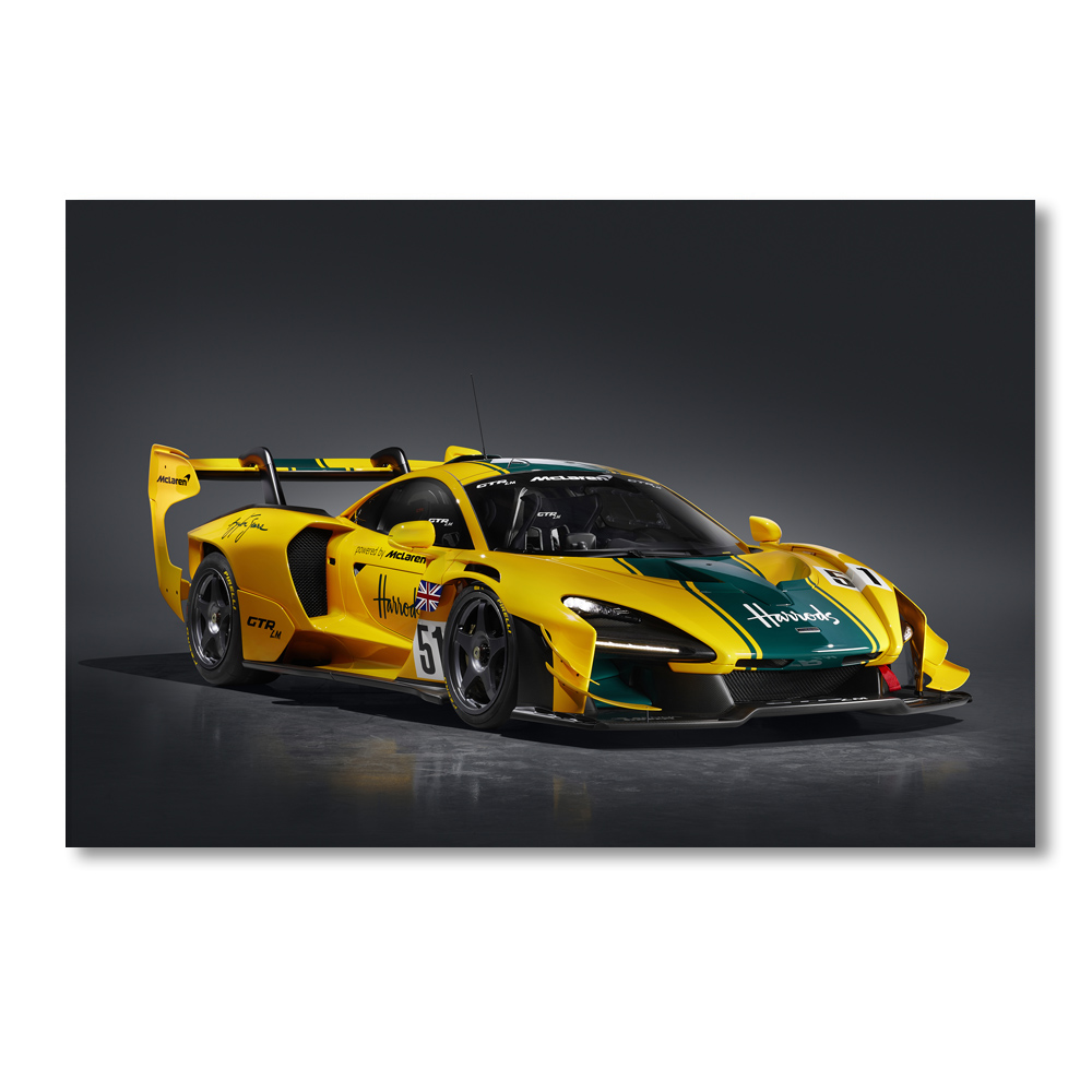 Mclaren Senna Gtr Lm 825/6 Harrods Wallpapers