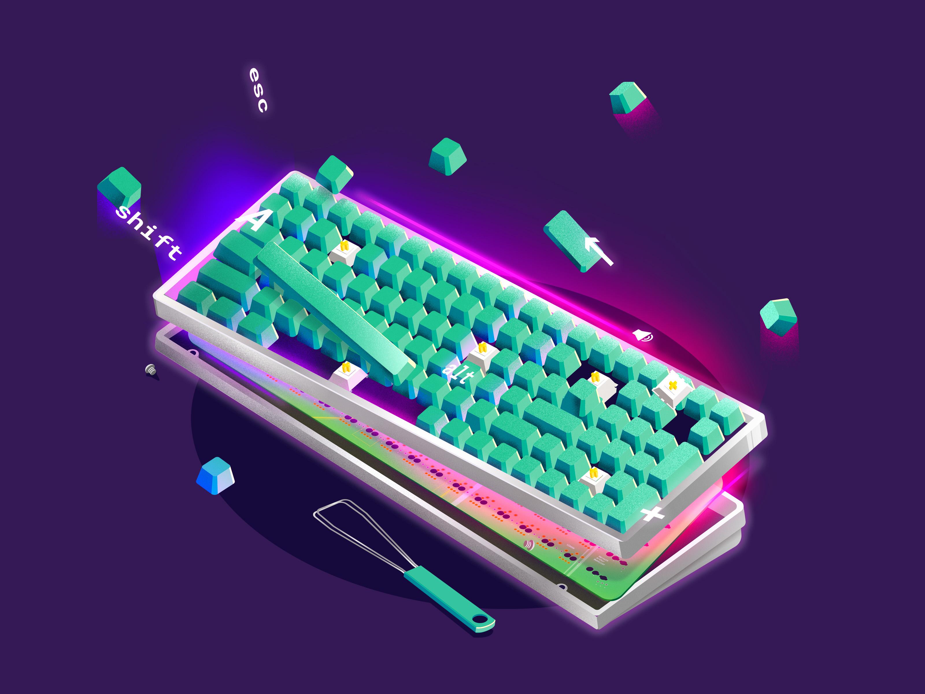 Mechanical Keyboard Wallpapers