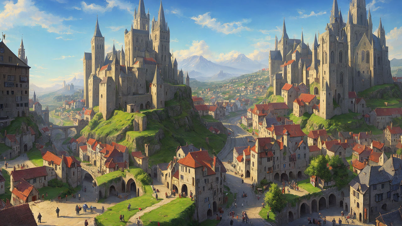 Medieval City Wallpapers