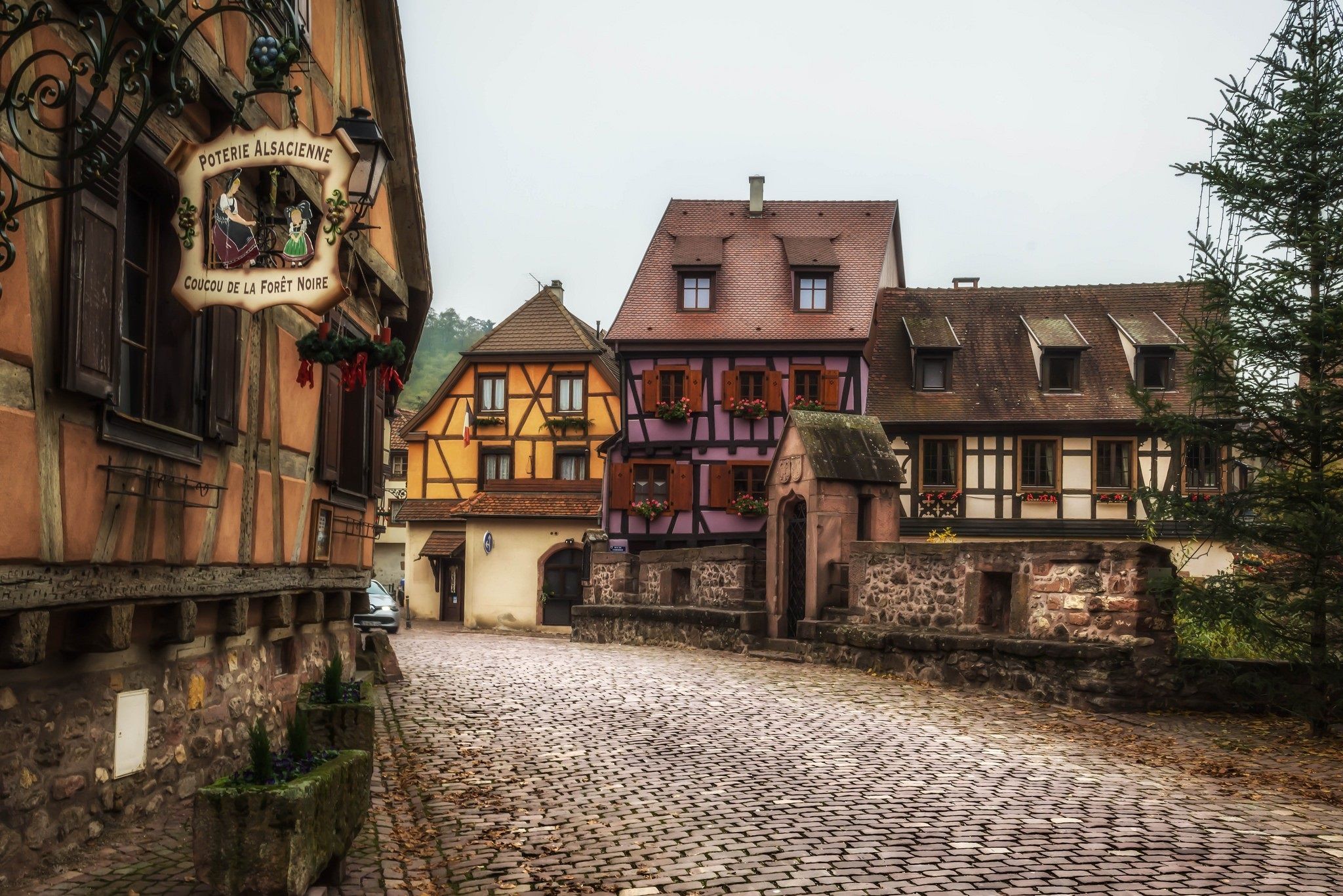 Medieval Village Background