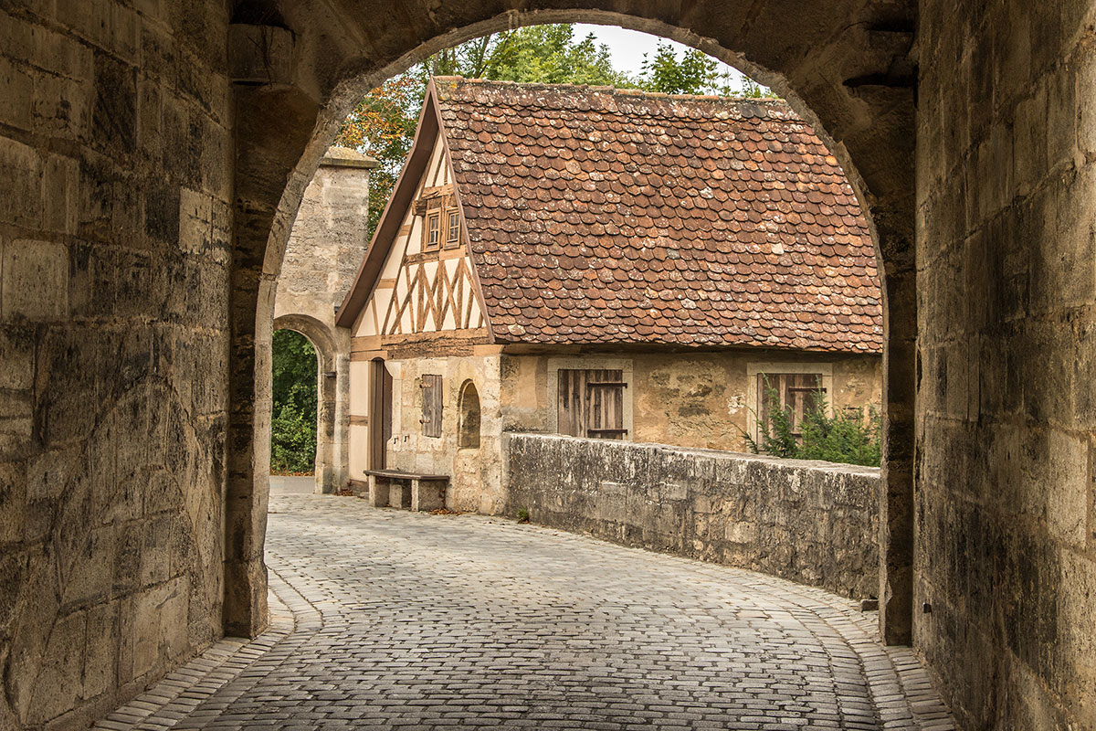 Medieval Village Background