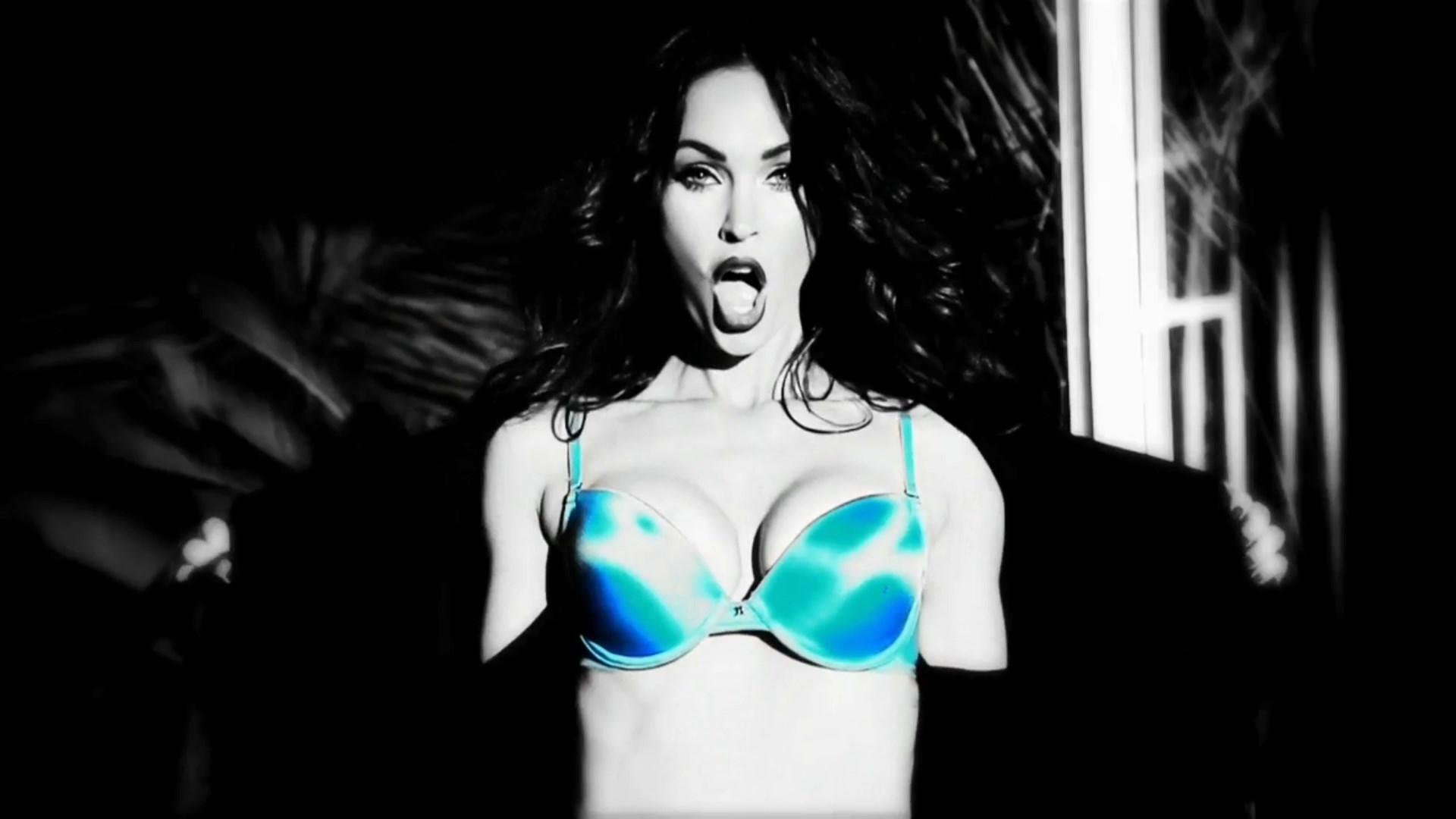 Megan Fox Fredericks Lingerie Wallpapers