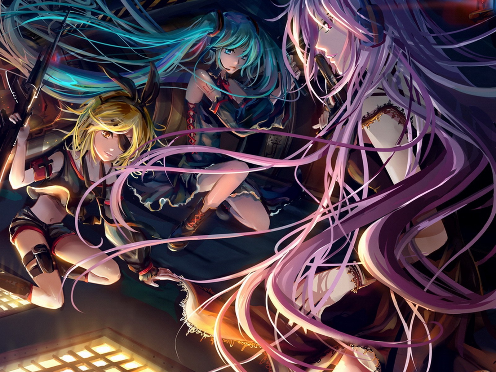 Megurine Luka 1920X1080 Wallpapers