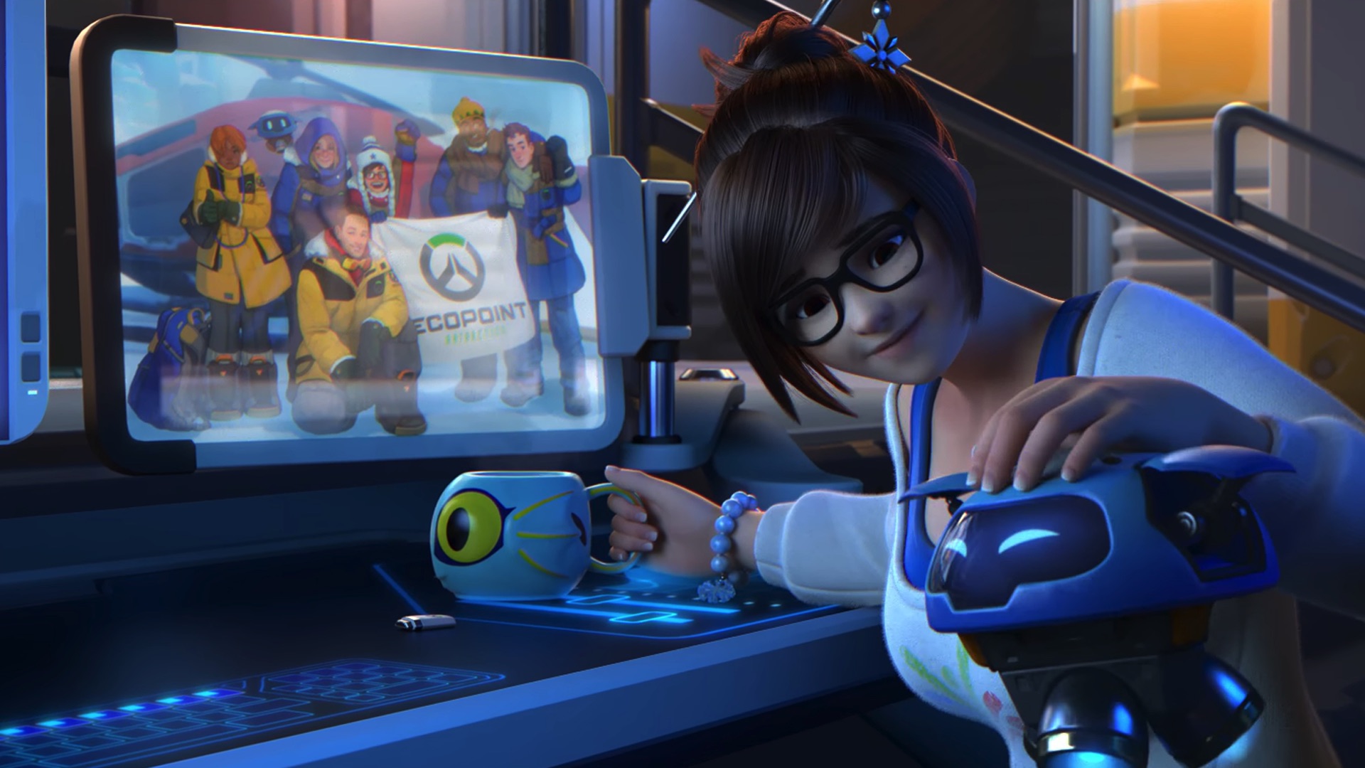 Mei Overwatch Background