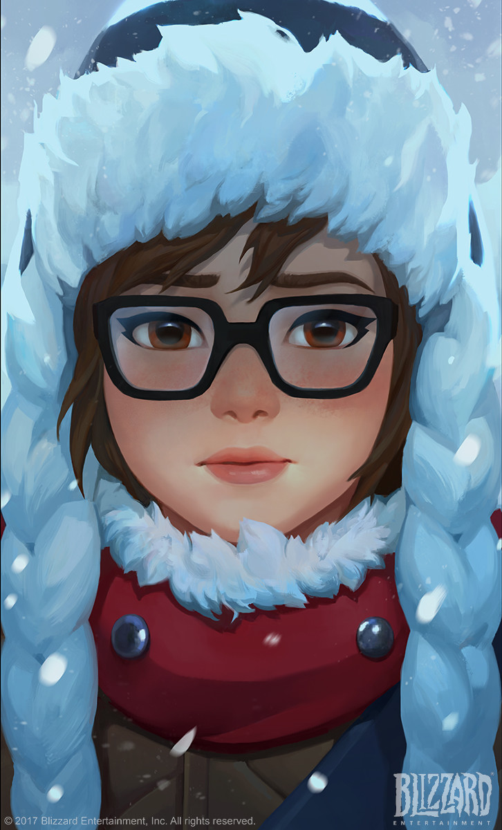 Mei Overwatch Background