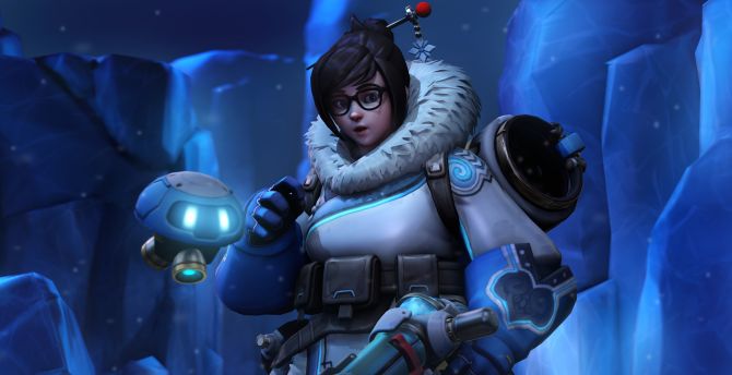 Mei Overwatch Background