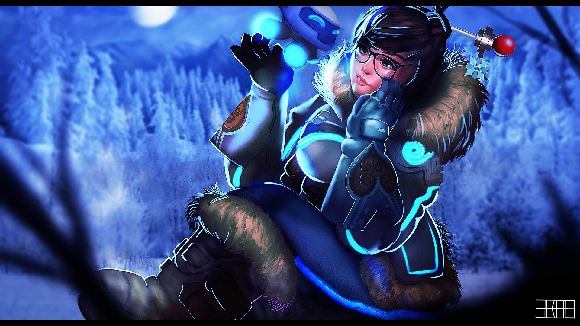 Mei Overwatch Background