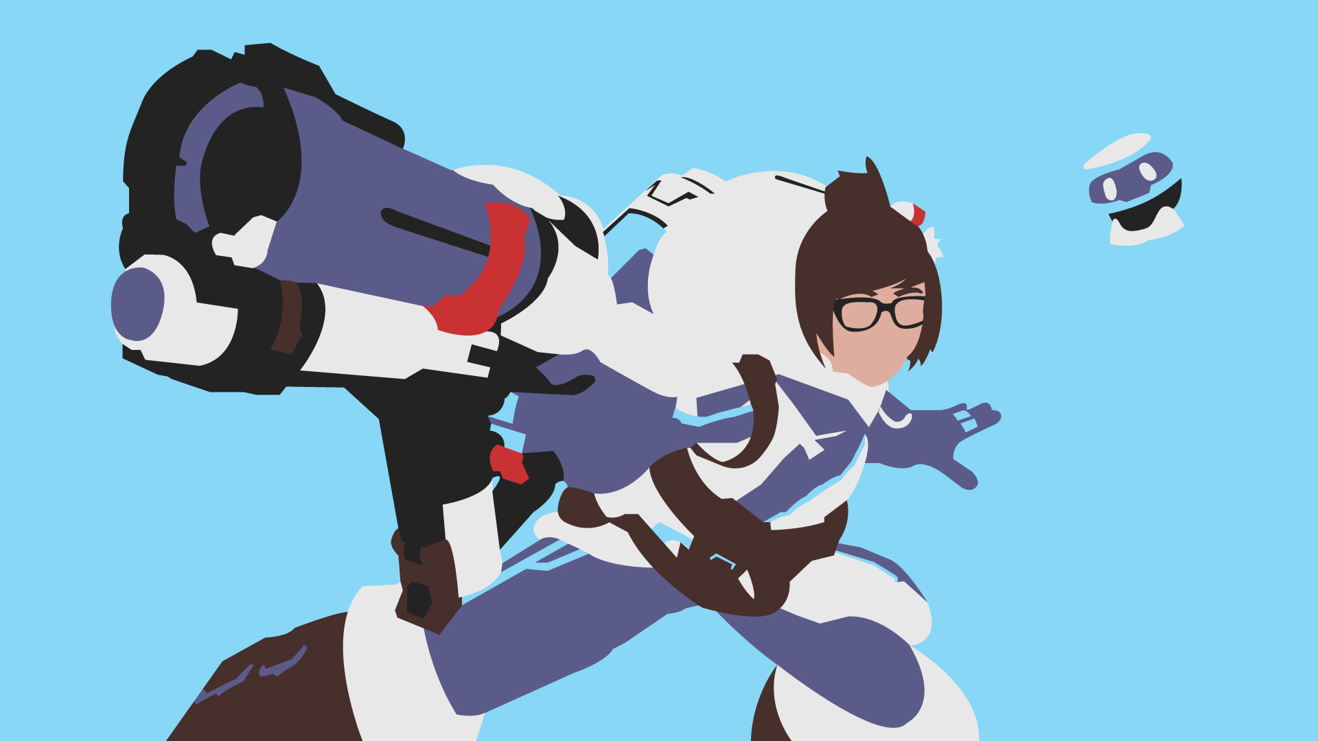 Mei Overwatch Background