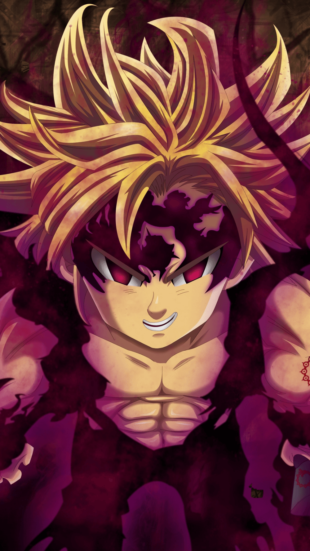 Meliodas From Demon The Seven Deadly Sins Wallpapers