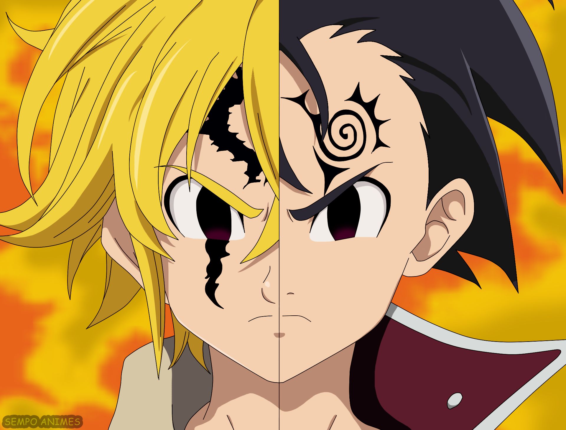 Meliodas From Demon The Seven Deadly Sins Wallpapers