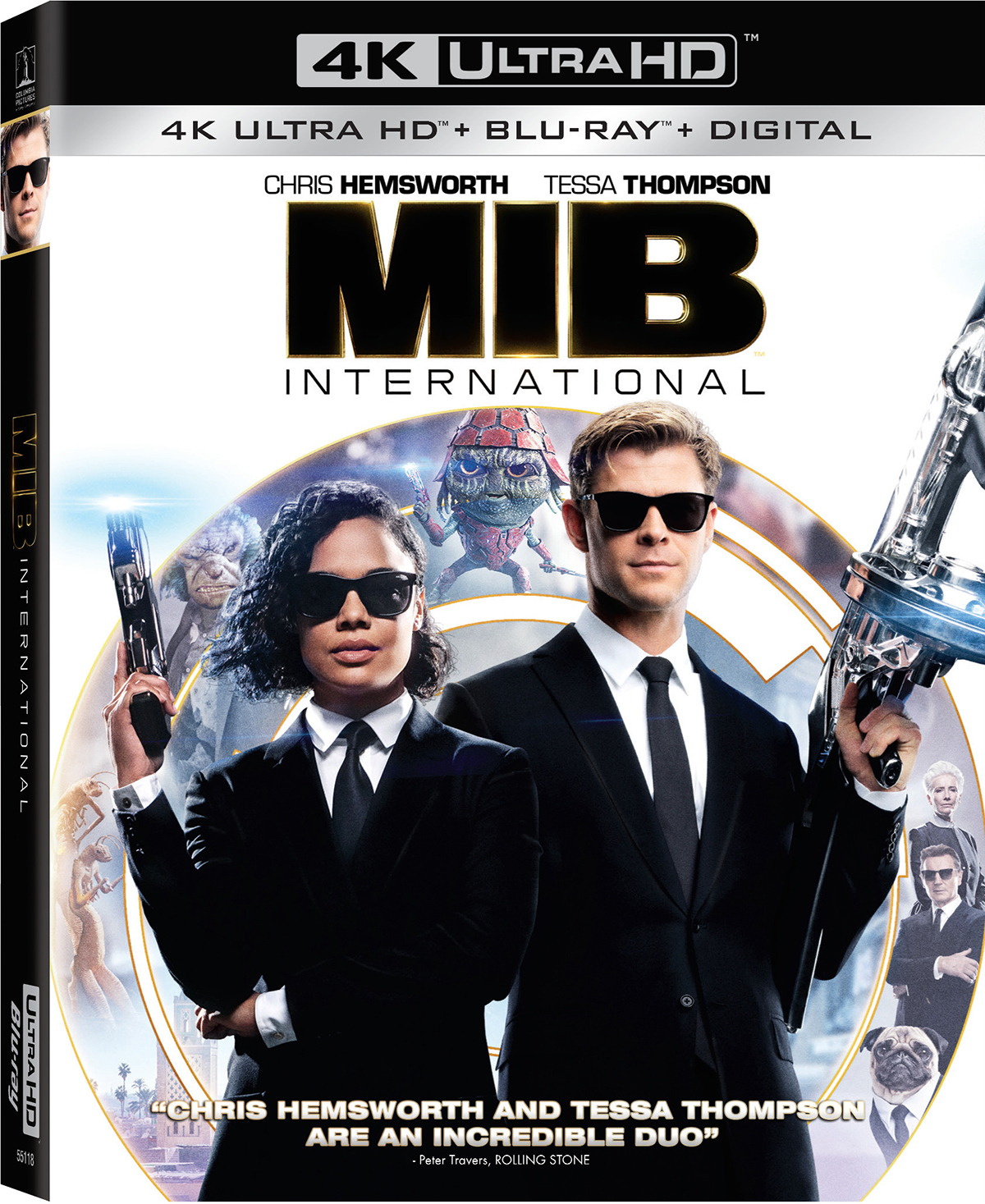 Men In Black 4 Chris Hemsworth And Tessa Thompson Wallpapers