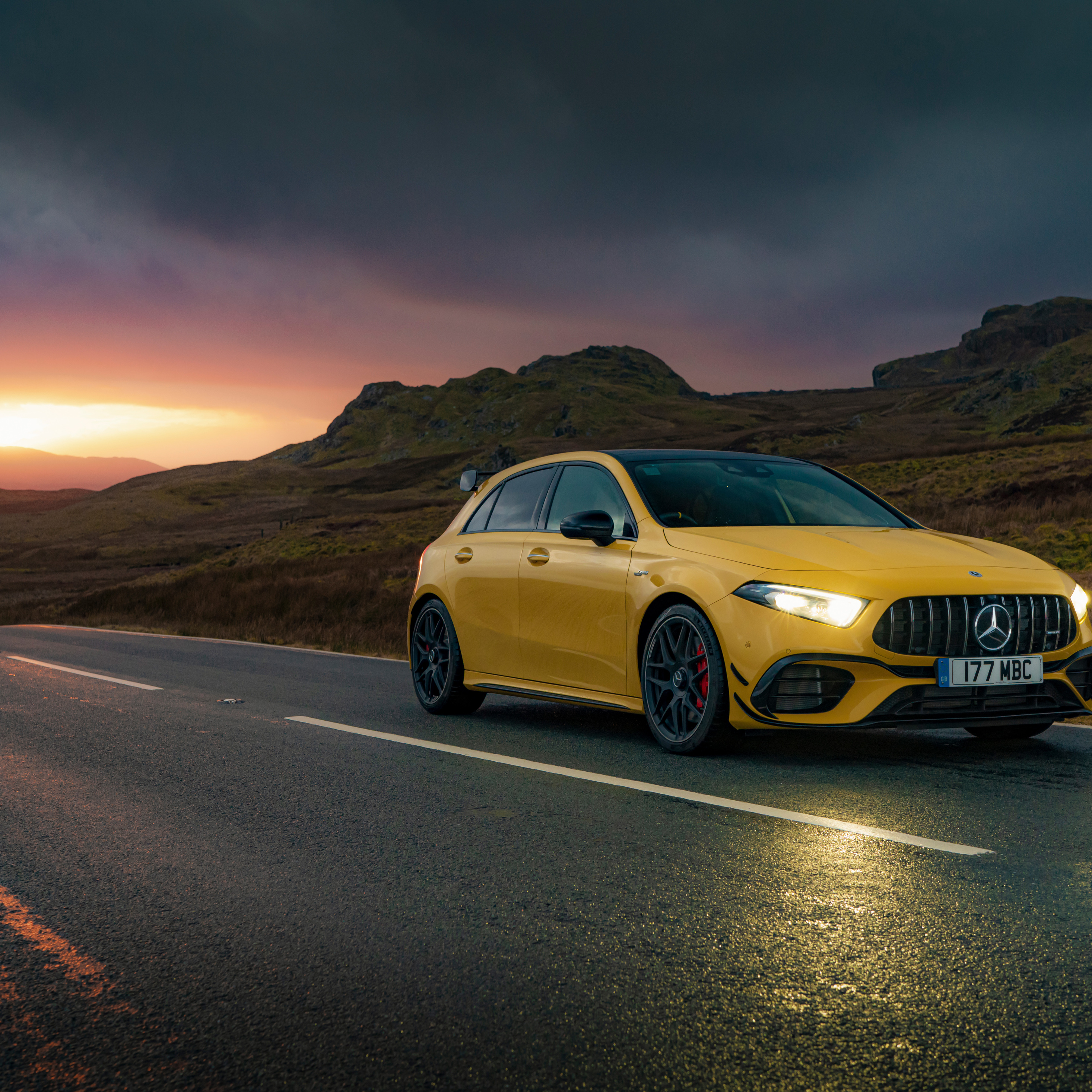 Mercedes-Amg A 45 2019 Wallpapers