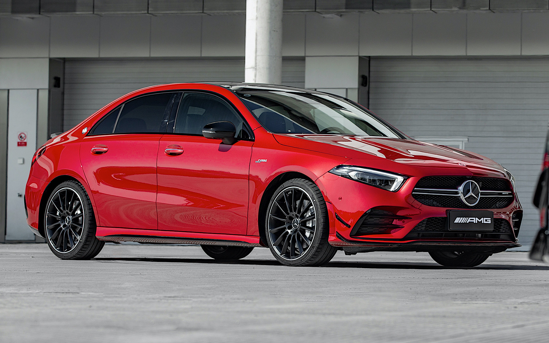 Mercedes Amg A35 Sedan Wallpapers