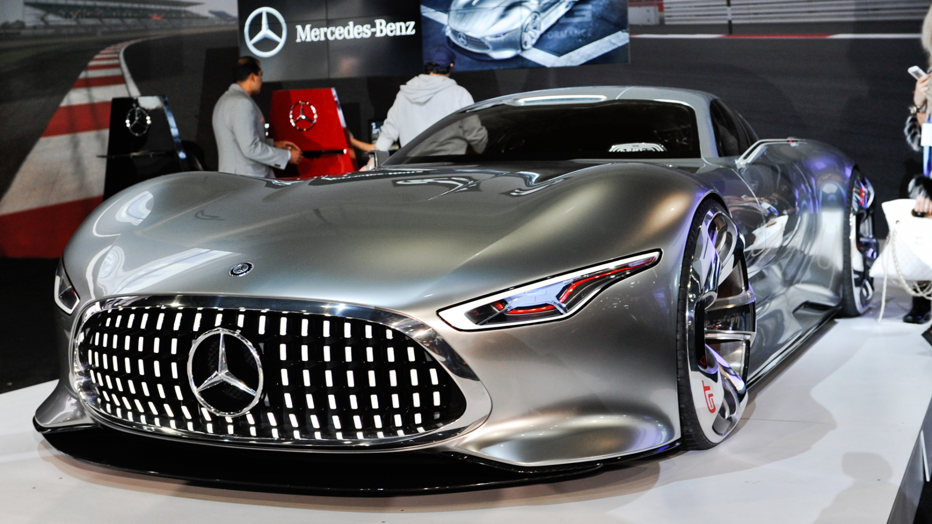 Mercedes Benz Amg Vision Justice League Wallpapers